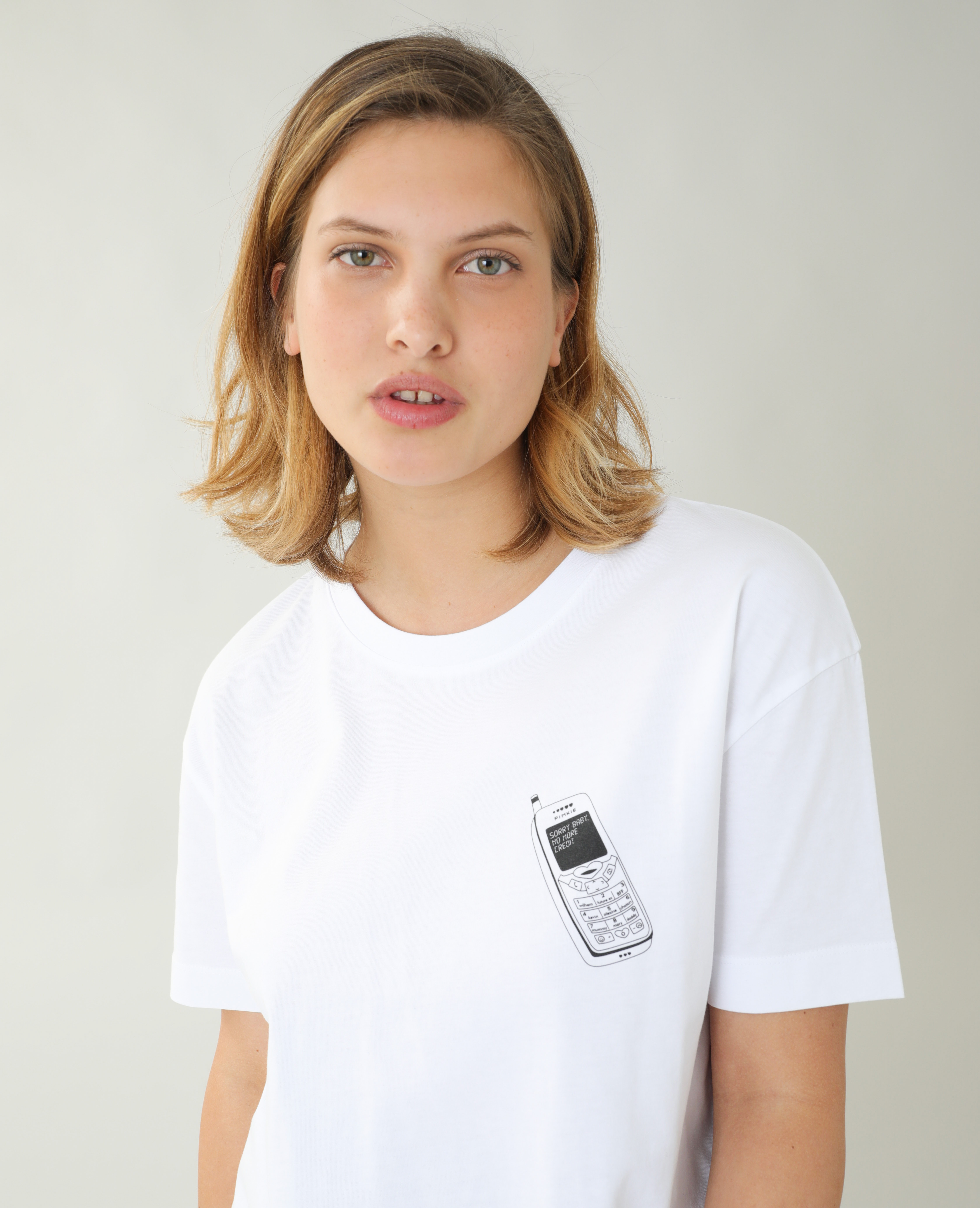 T shirt ample telephone Pimkie