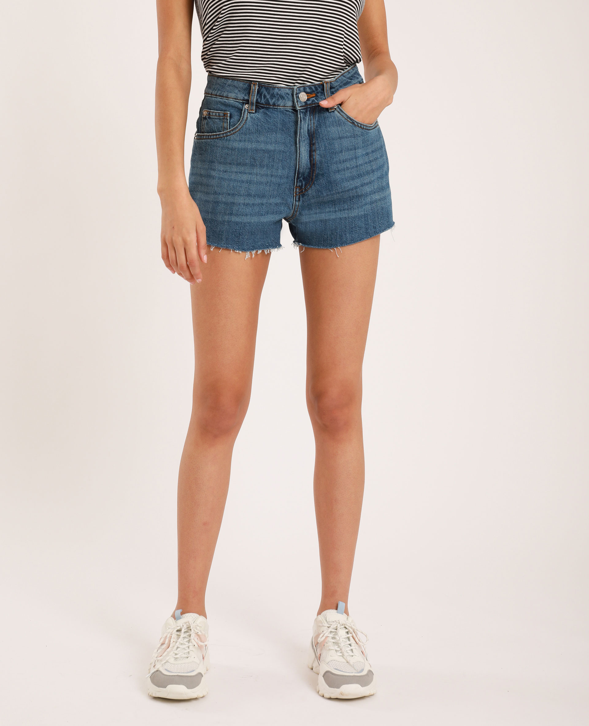 Short mom bleu denim - Pimkie