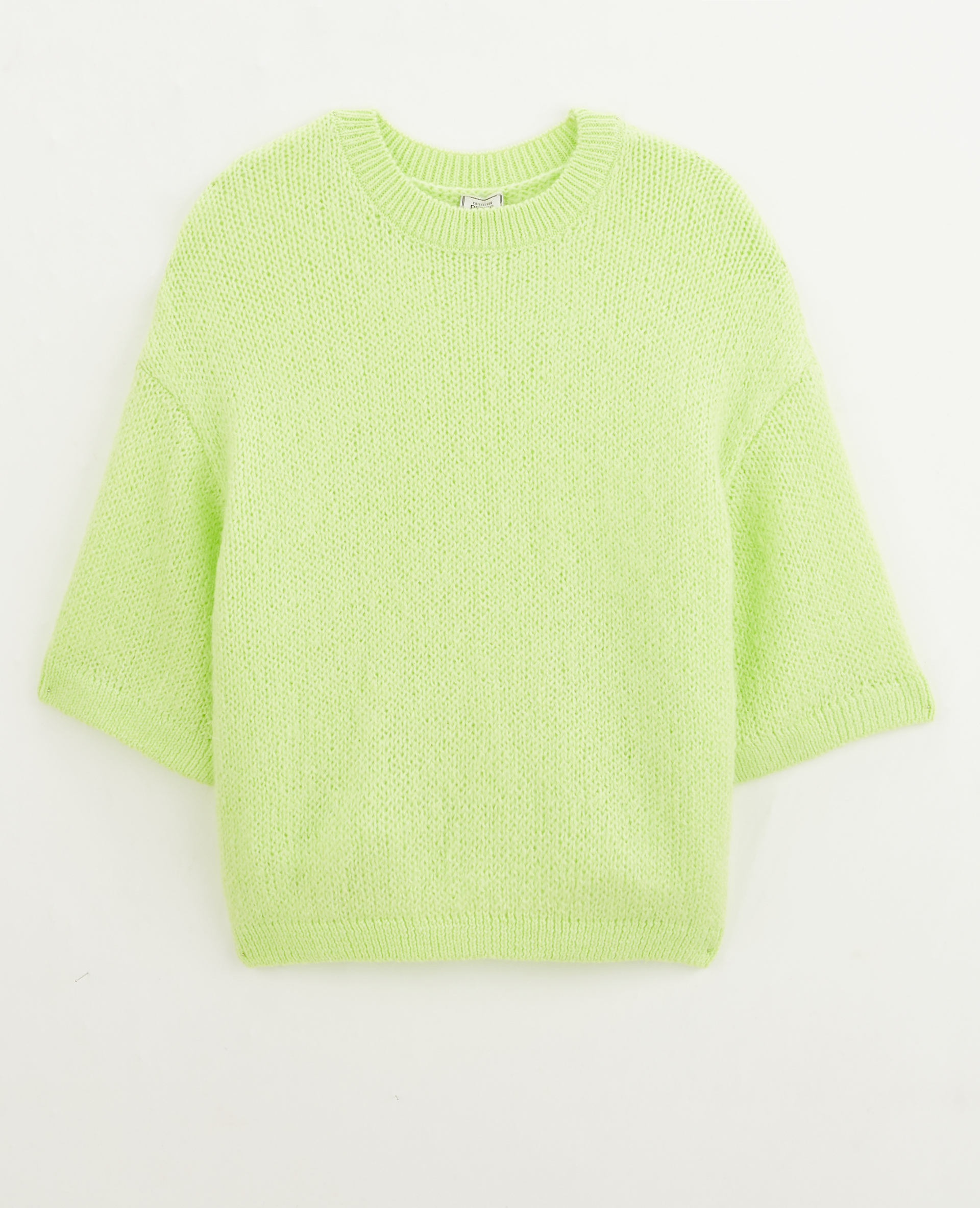 Pull manches courtes Jaune - Pimkie