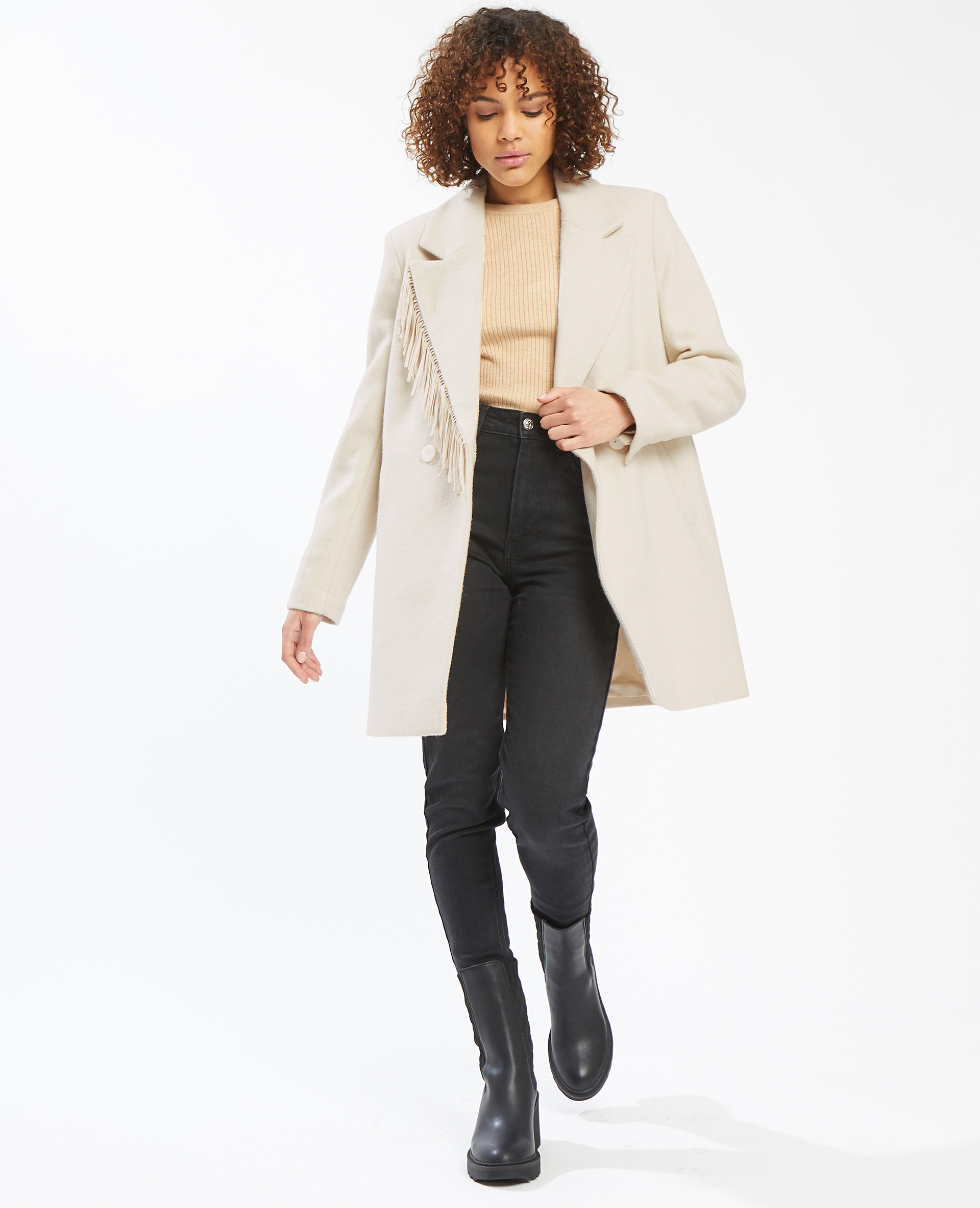 Manteau en drap online
