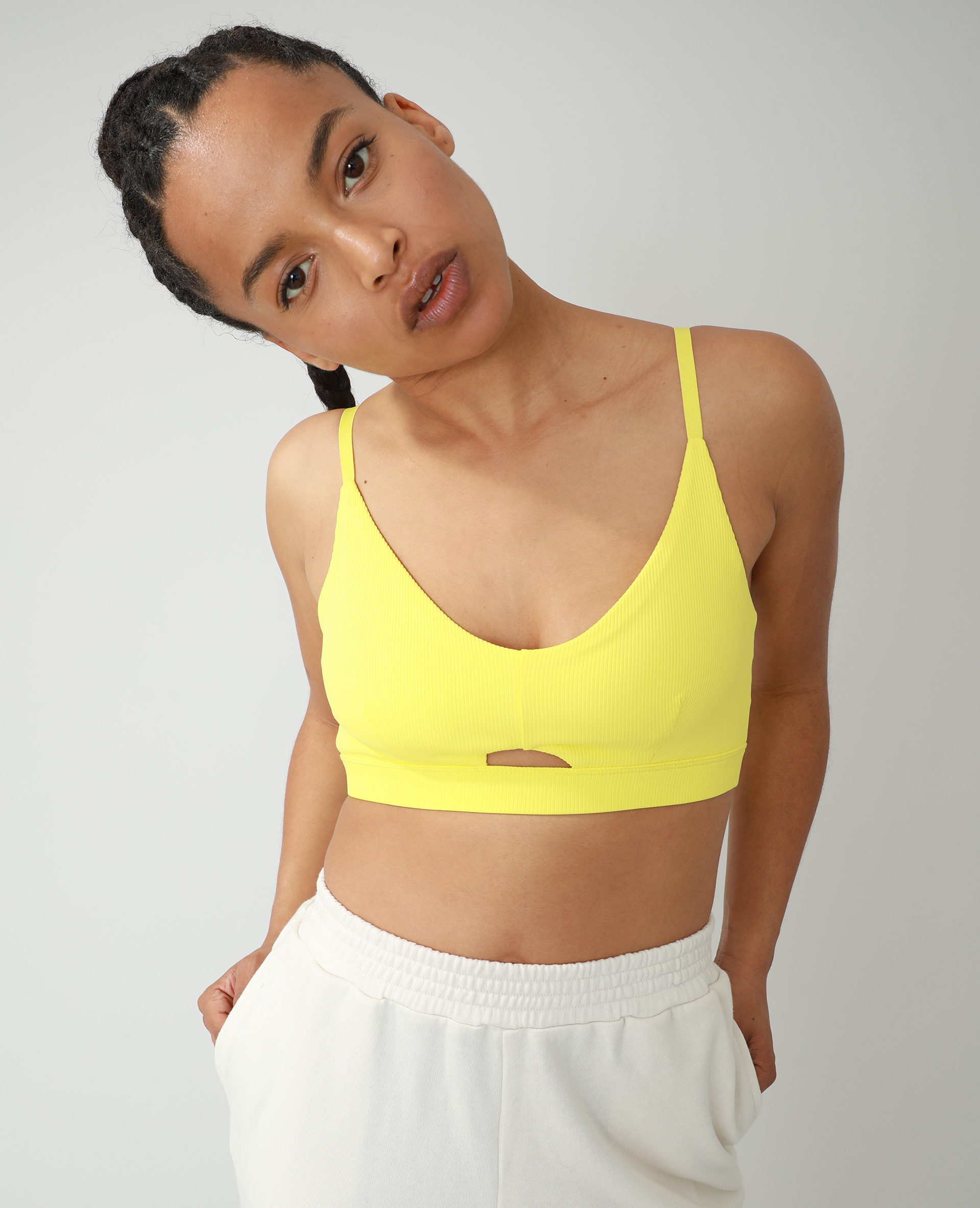 Brassiere hot sale sport jaune