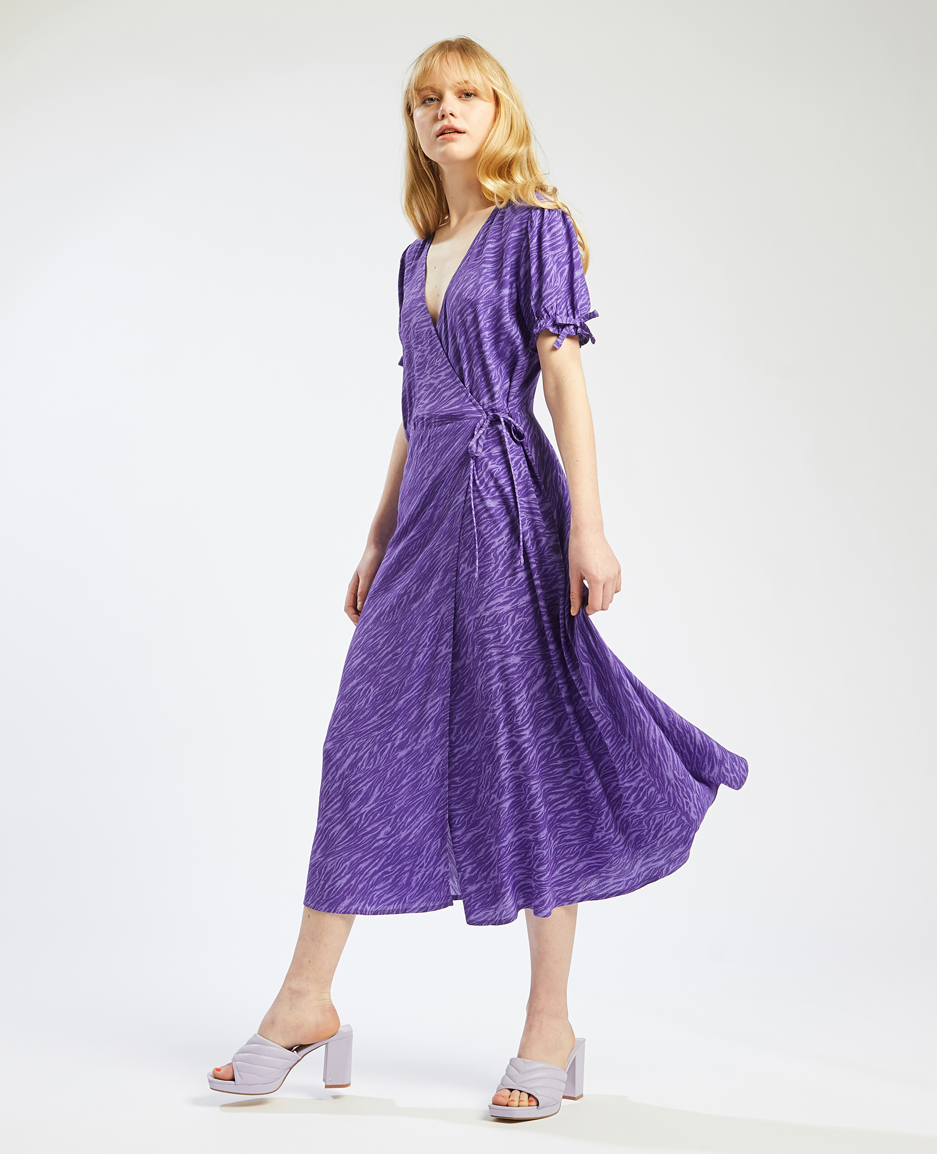 Robe longue cache coeur
