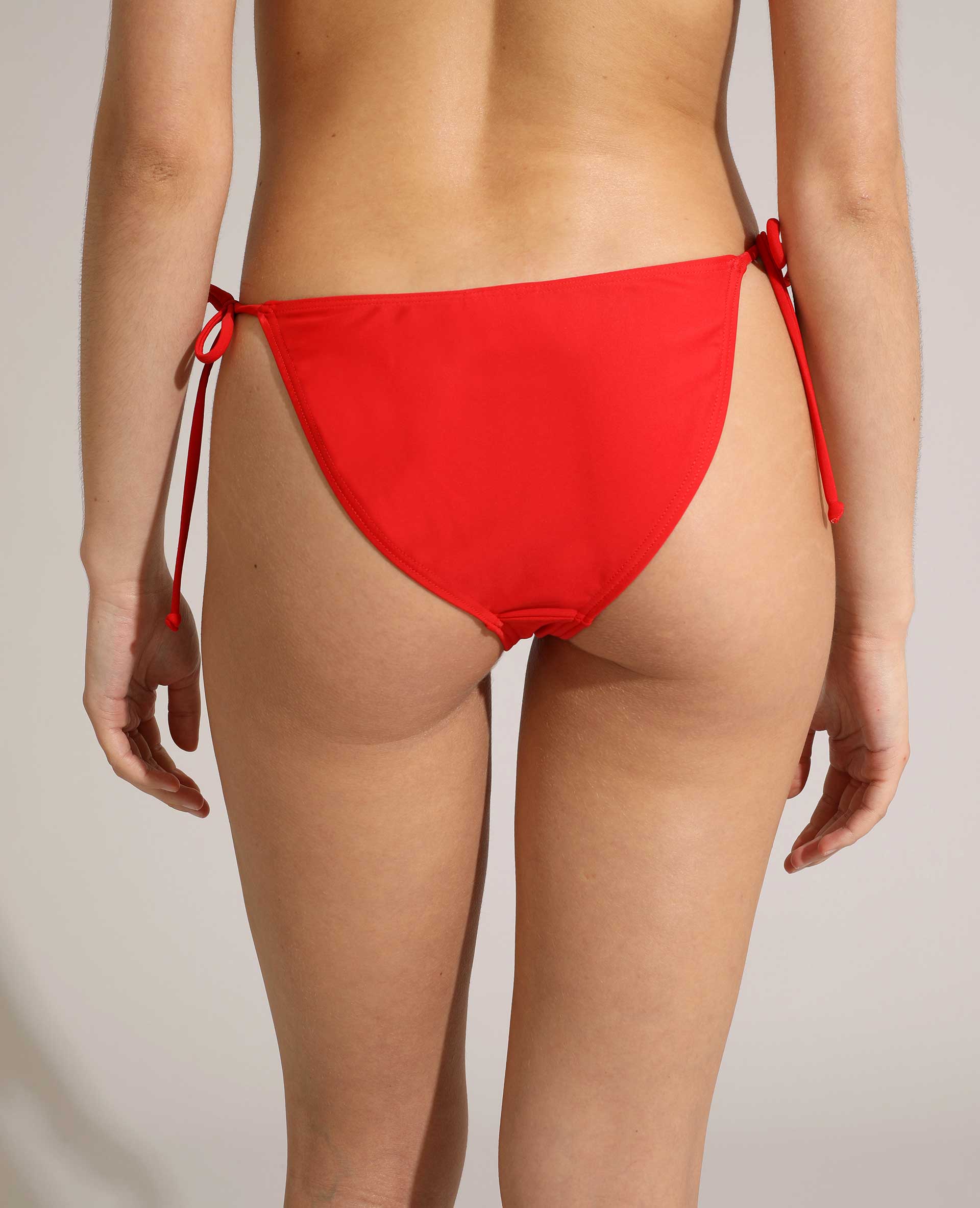 Bas de maillot de bain culotte transformable rouge - Pimkie