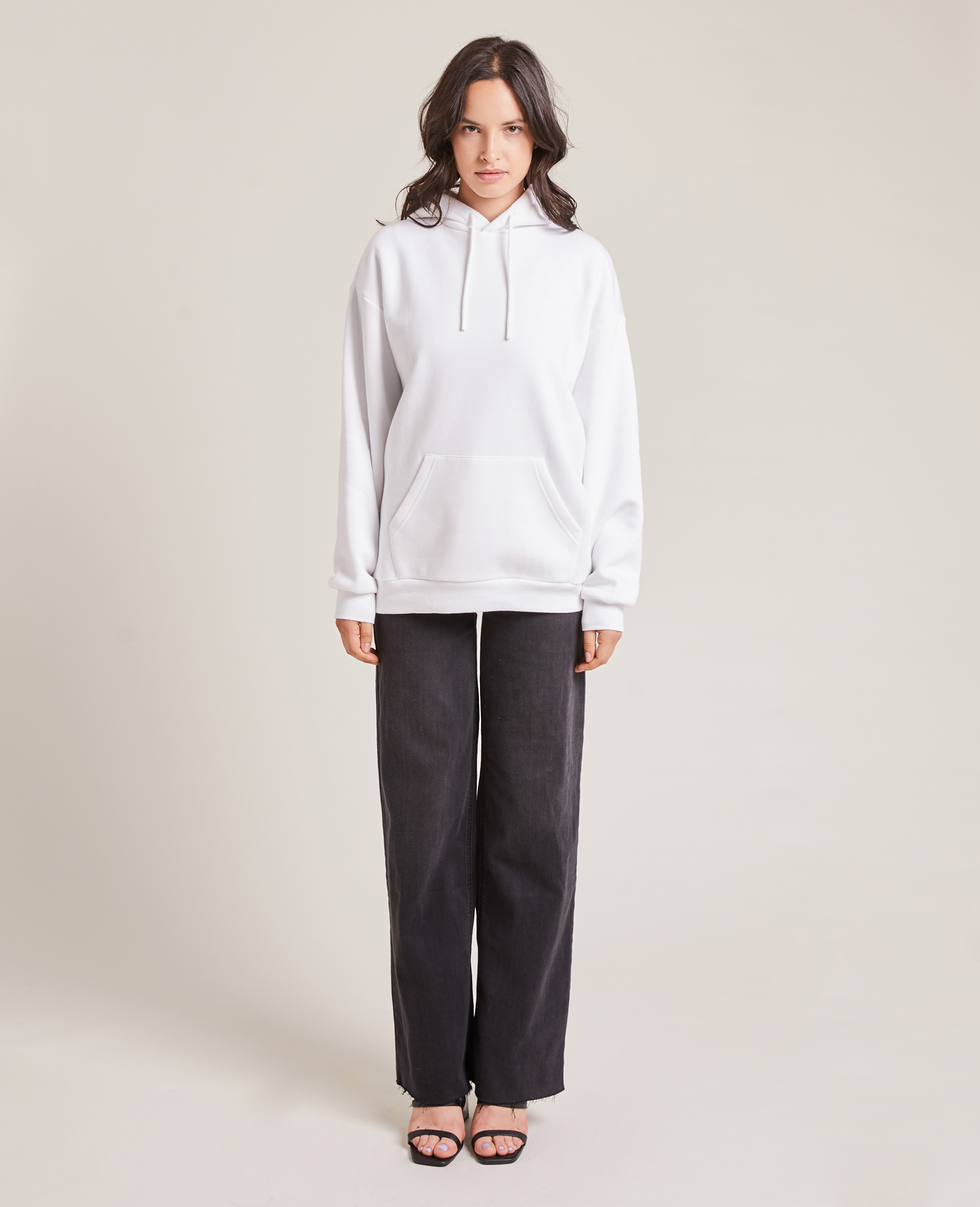 Sweat capuche blanc - Pimkie