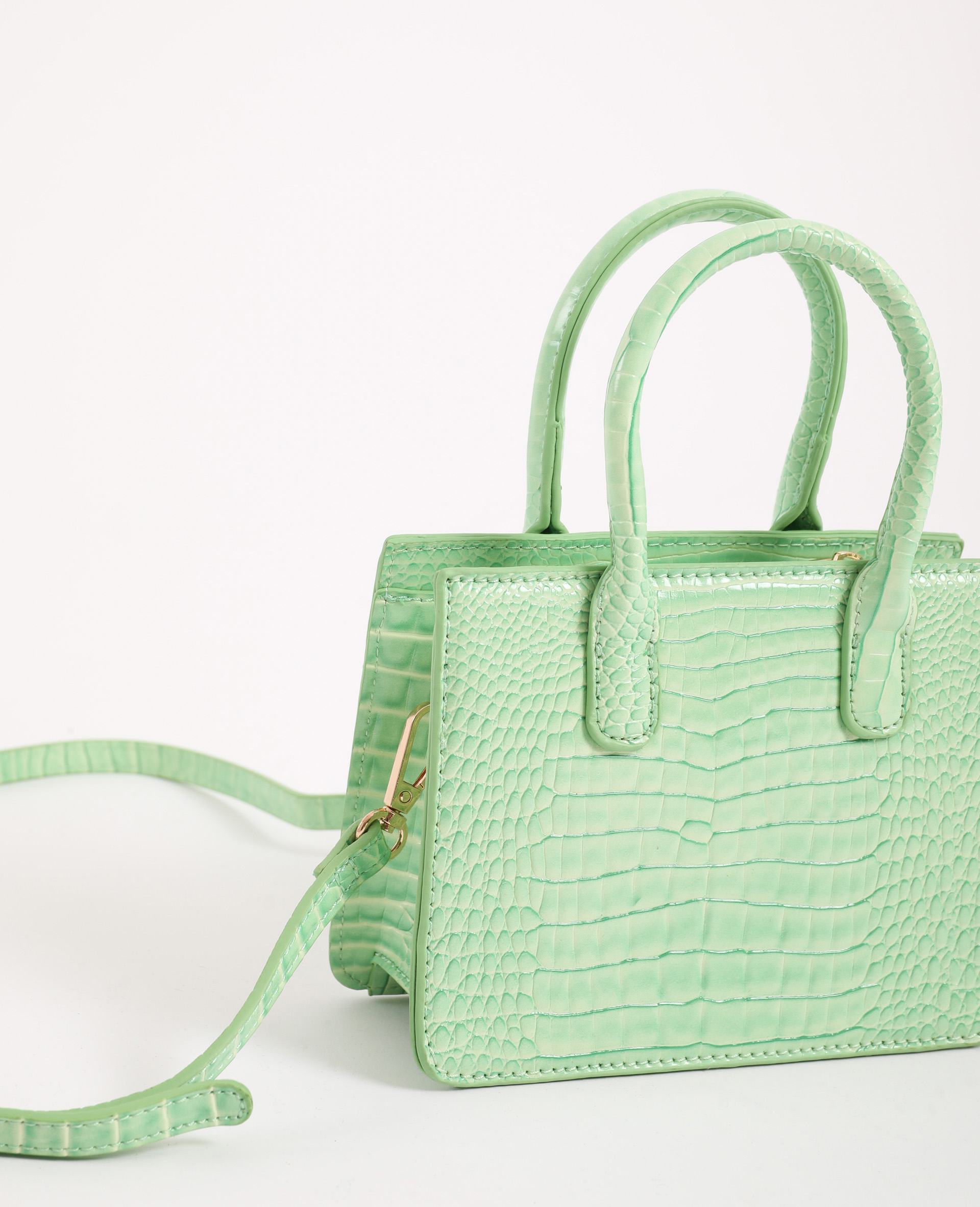 Sac vert croco cheap