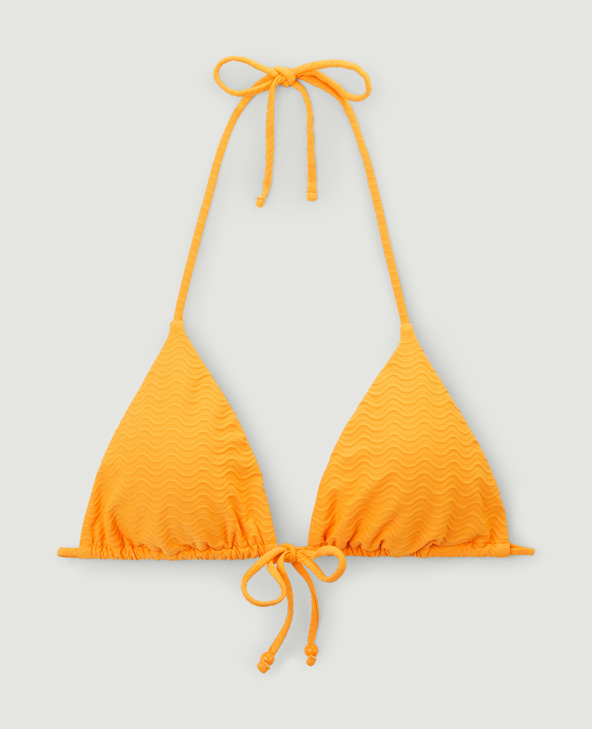 Haut de maillot de bain triangle orange - Pimkie