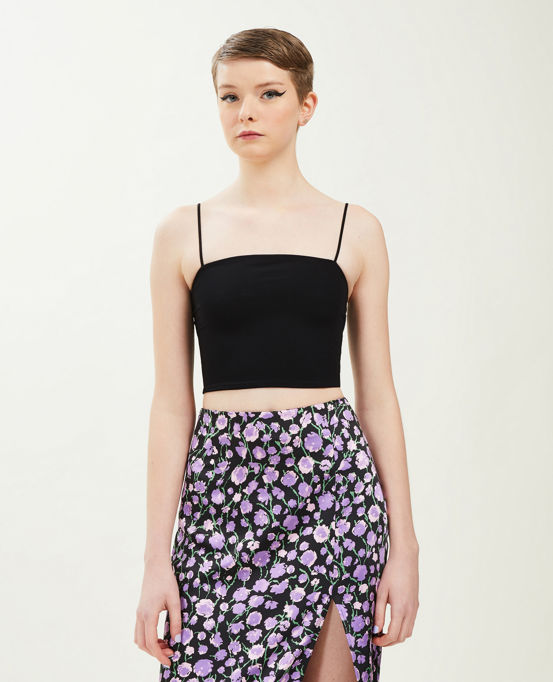 Brassière fines bretelles noir - Pimkie