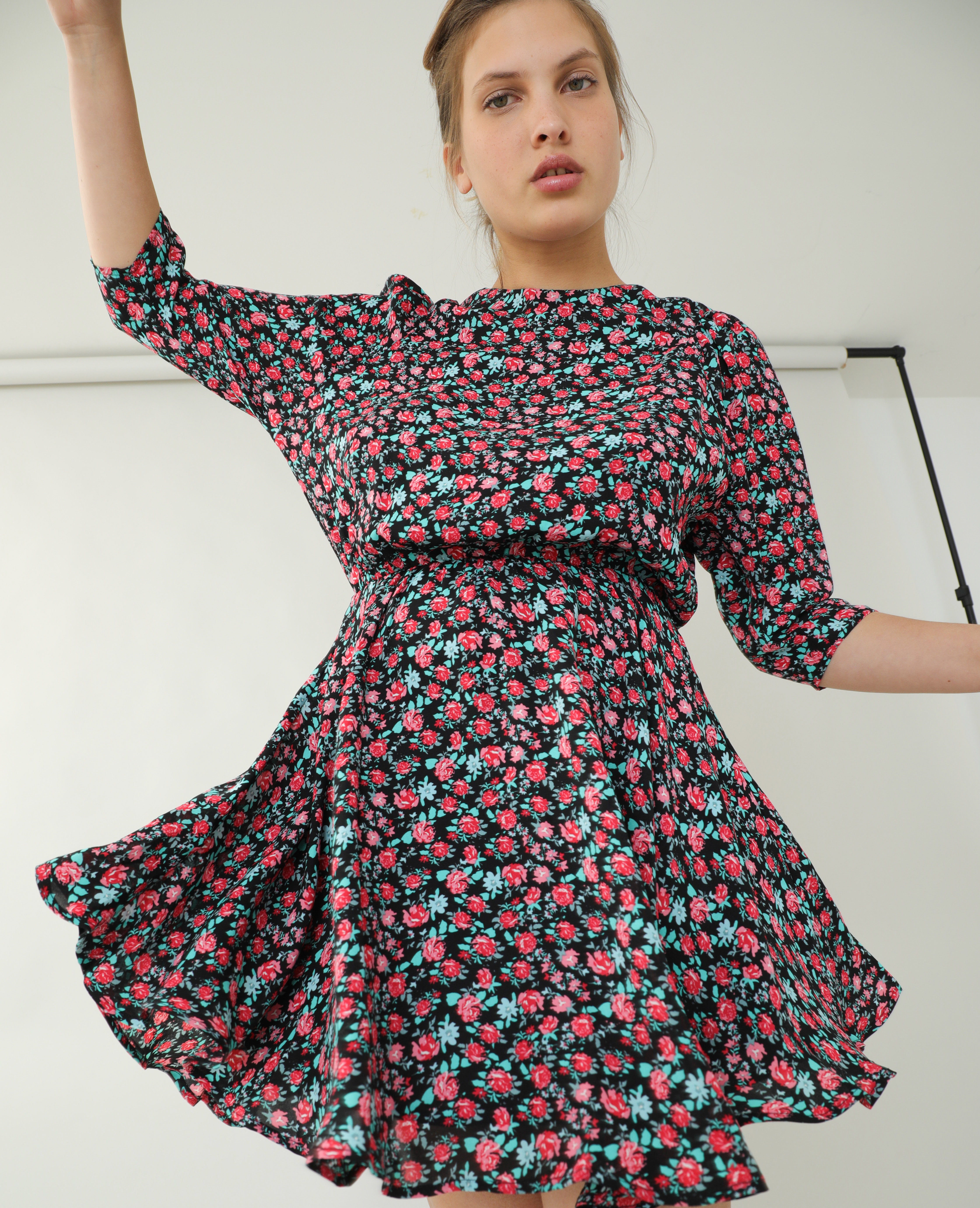Robe trap ze fleurie Pimkie