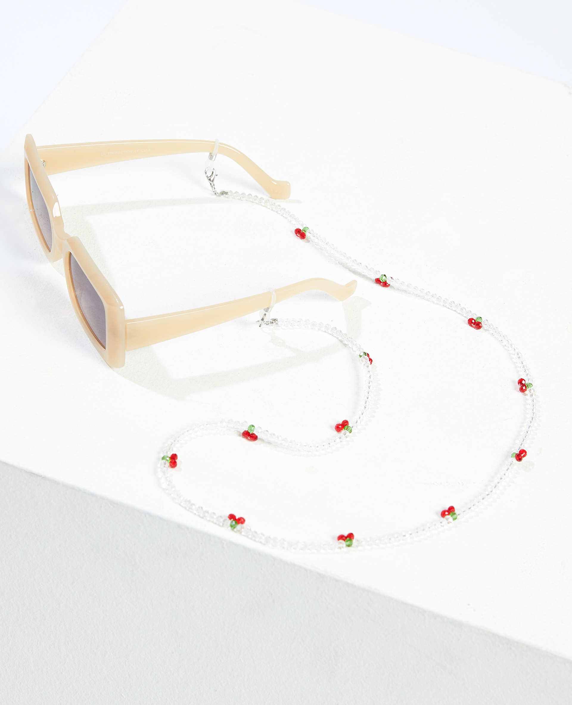 Chaîne pour lunettes blanc - Pimkie