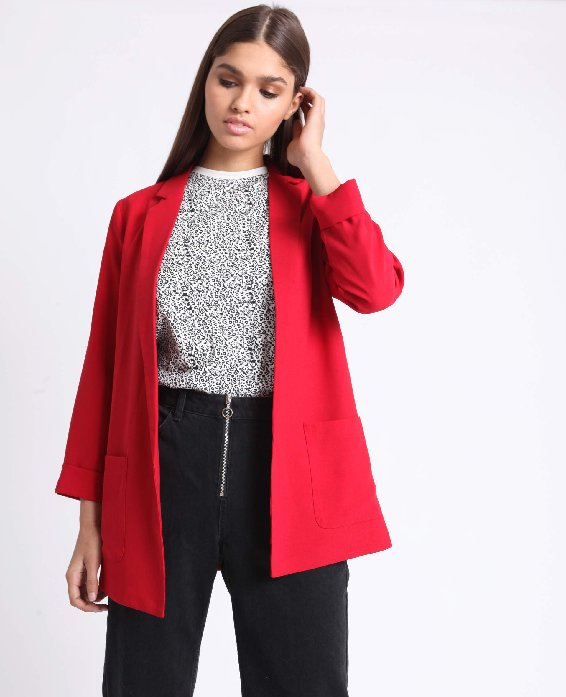 Blazer manches 3 4 Pimkie
