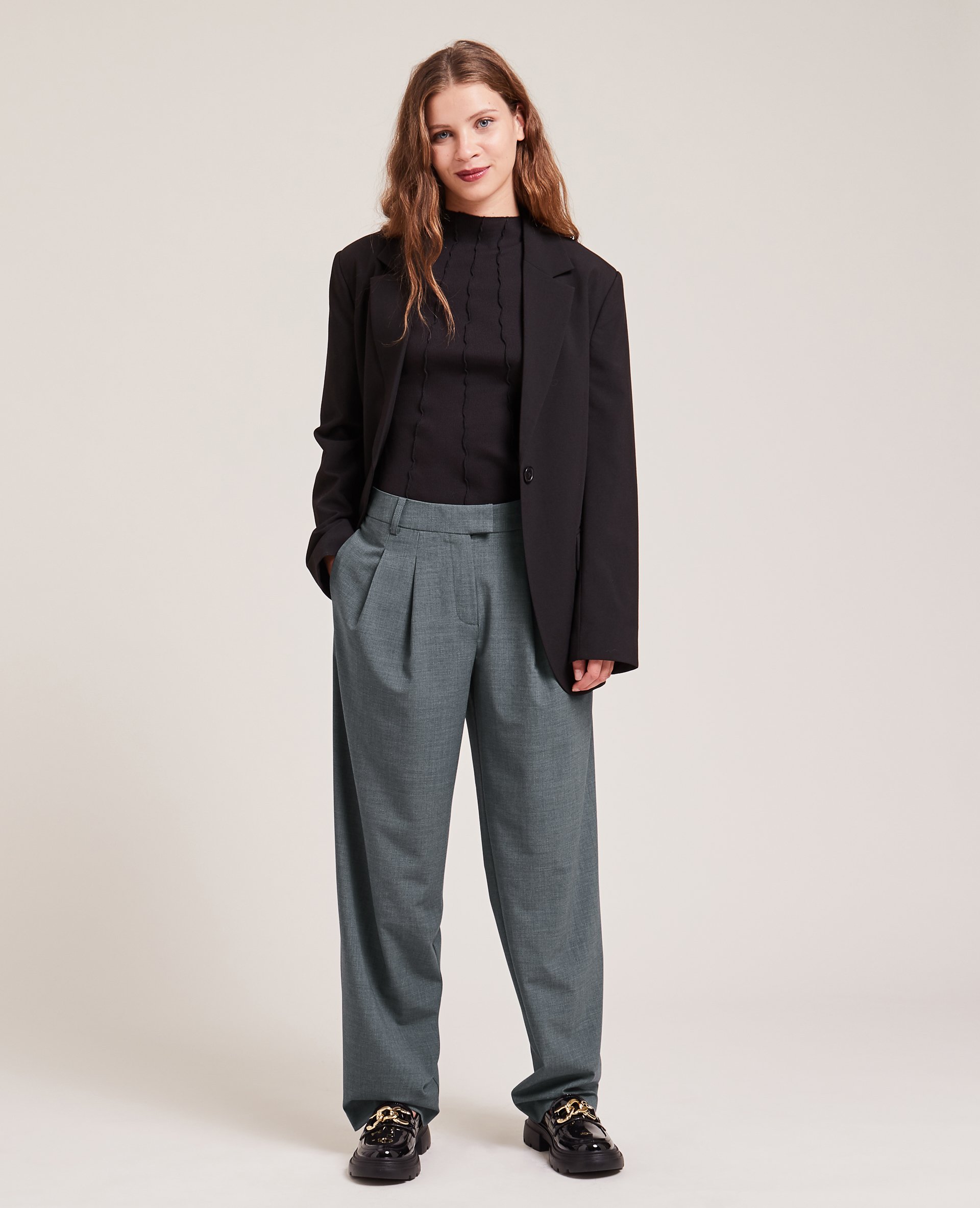 Pantalon à pince shop