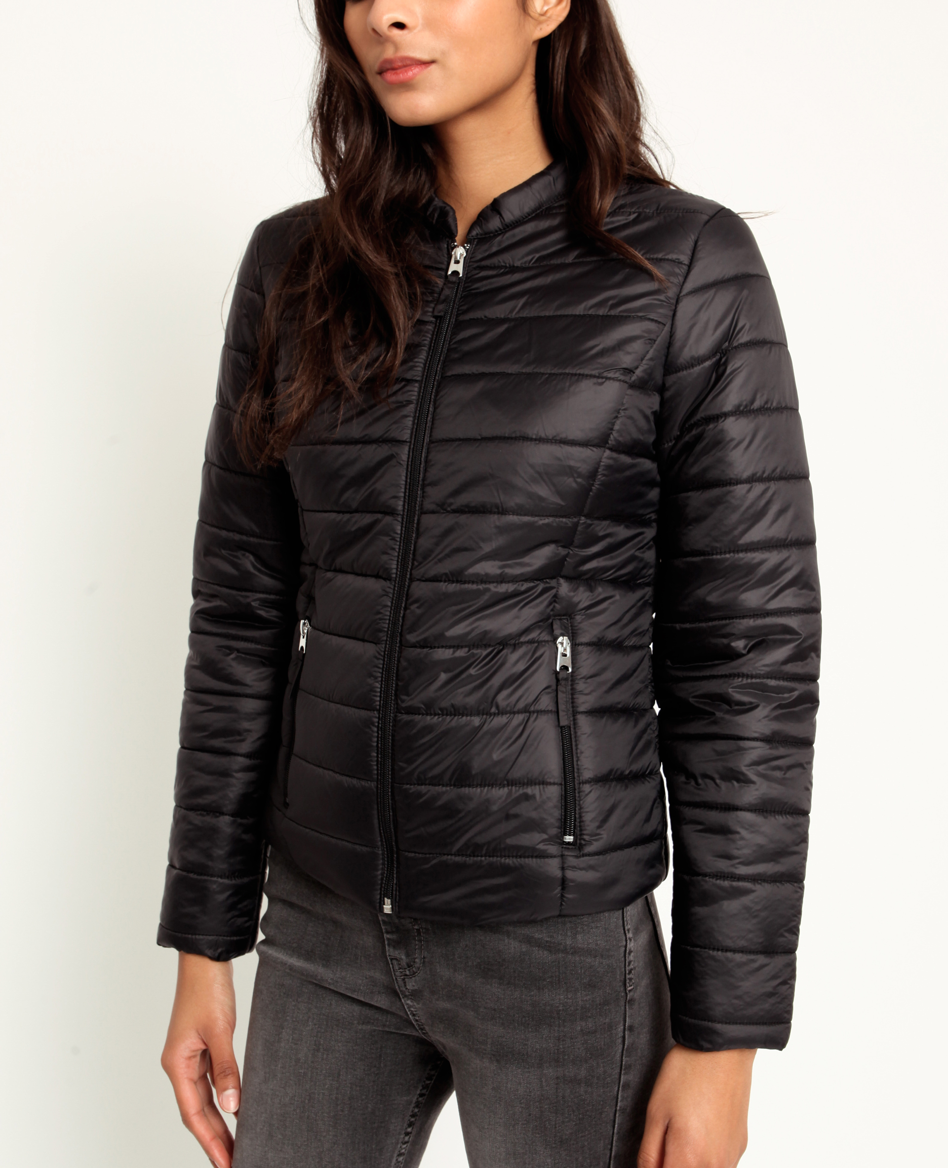 Doudoune top fine noir