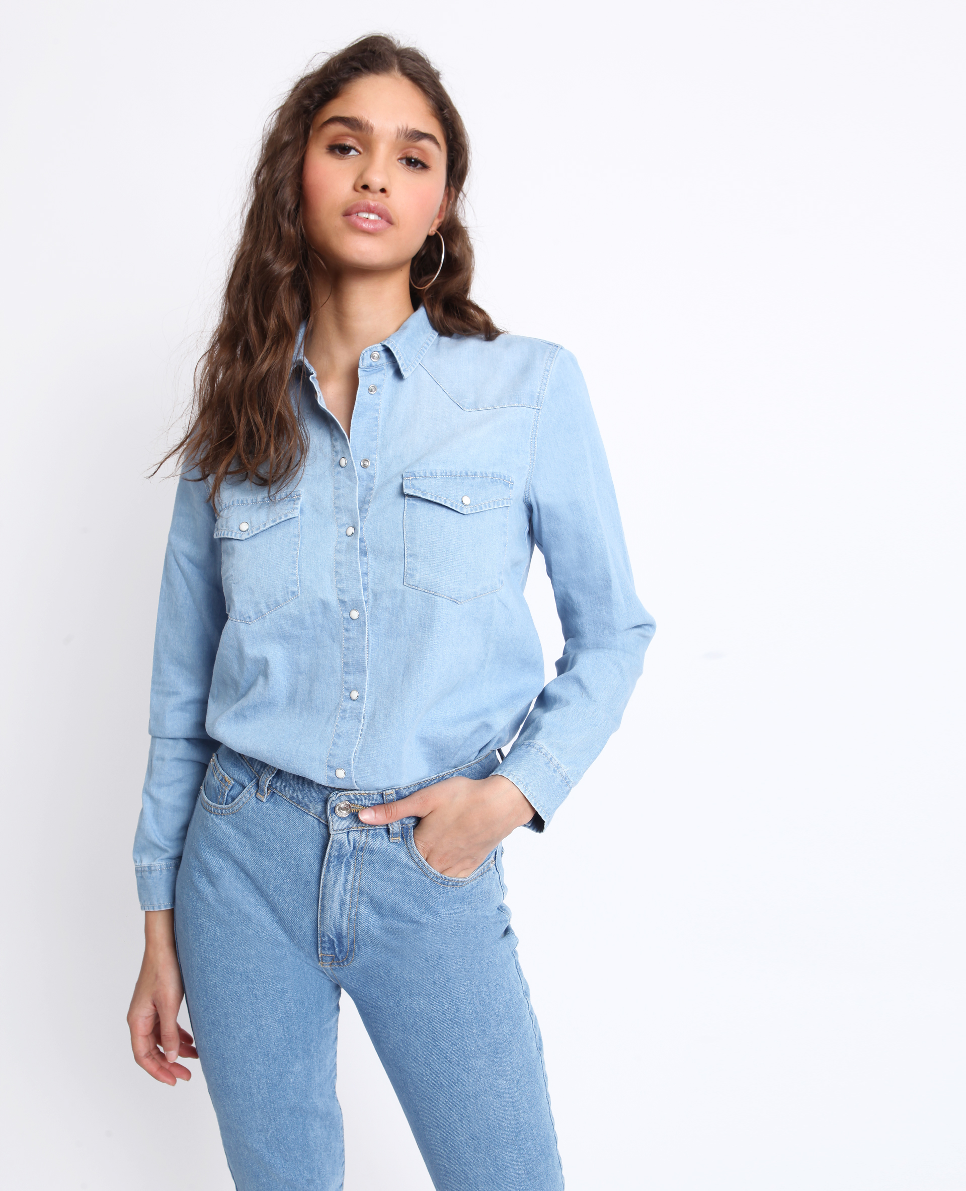 Chemise djine femme clearance