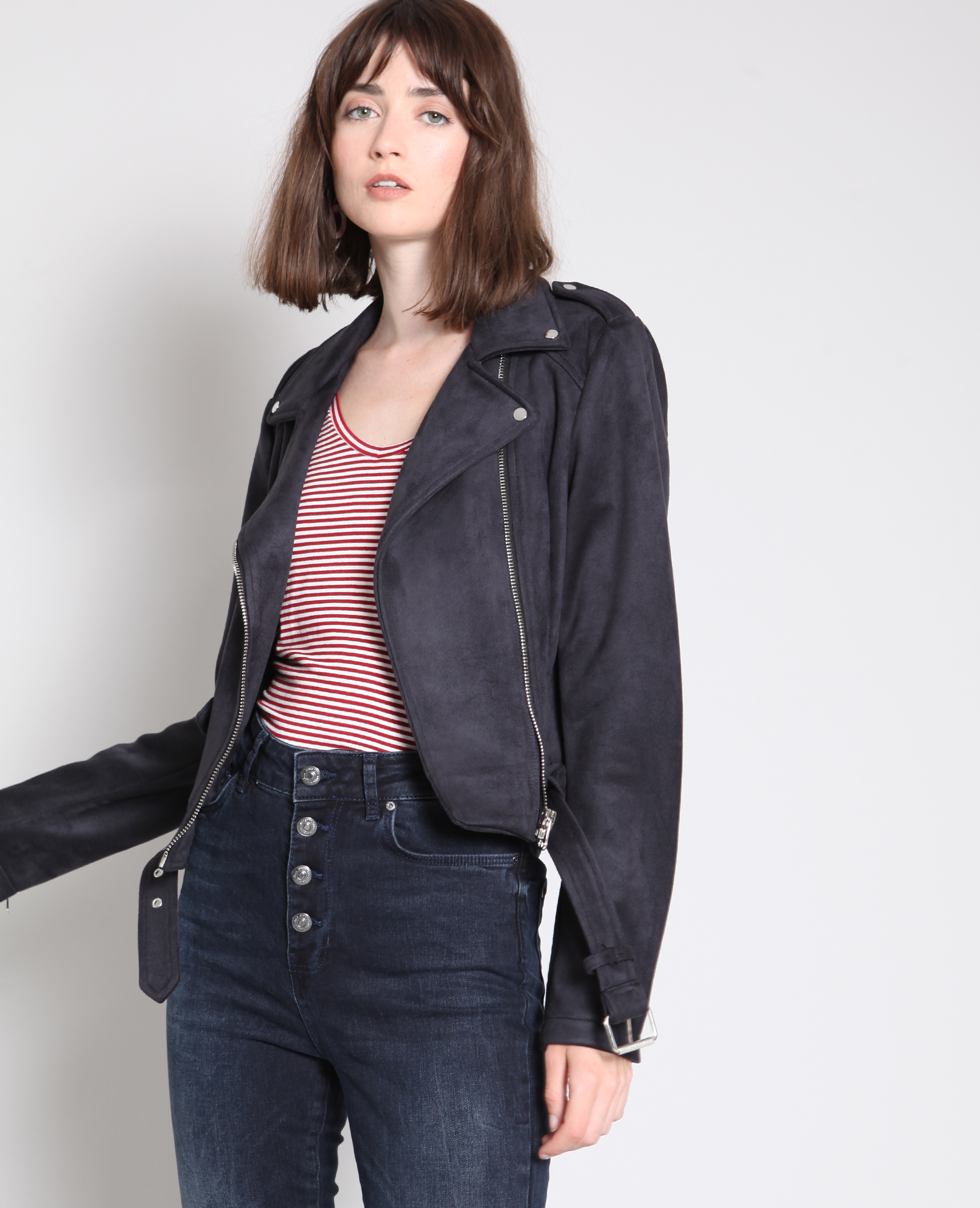 Veste perfecto suedine Pimkie