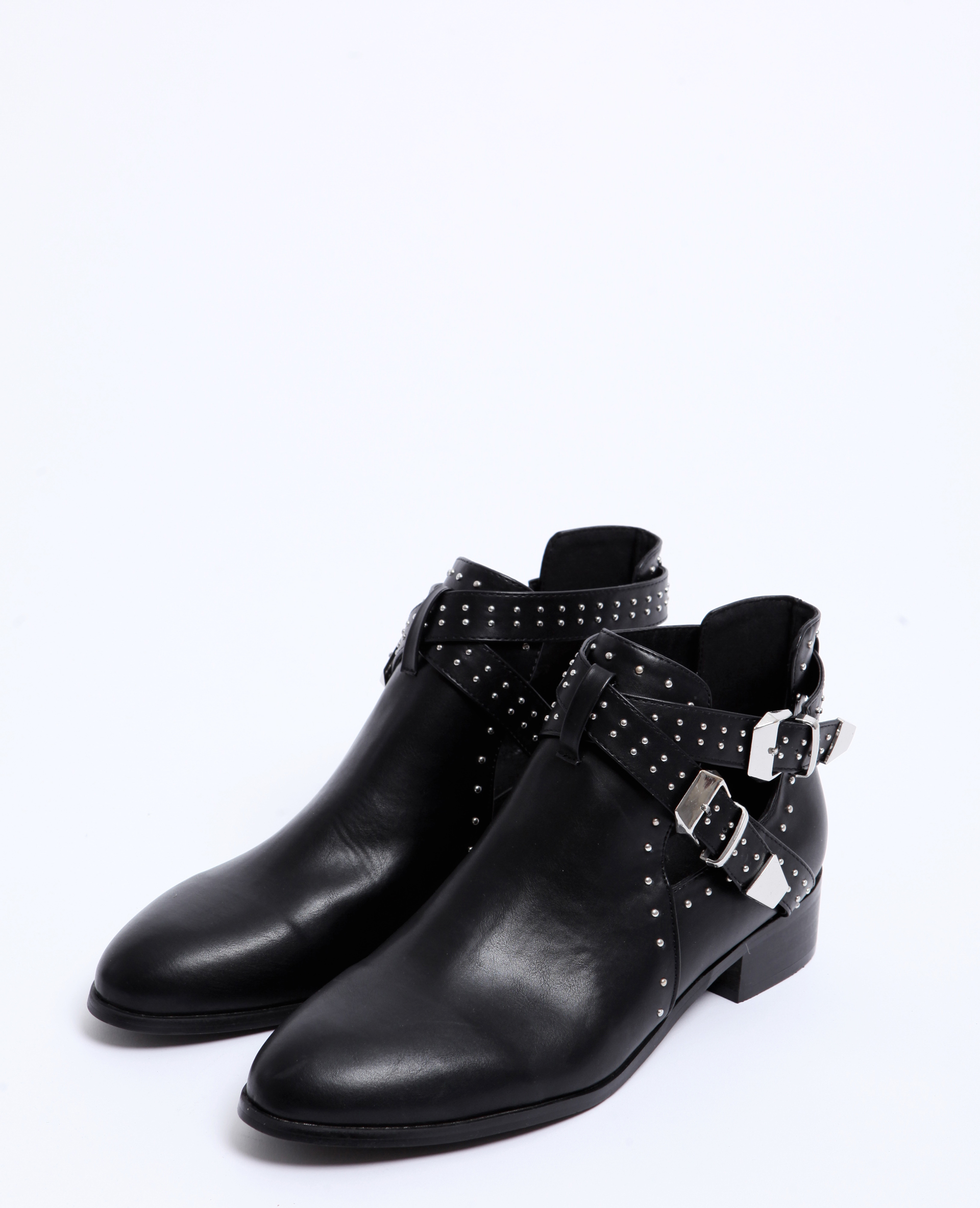 Bottines cheap ajourées cuir