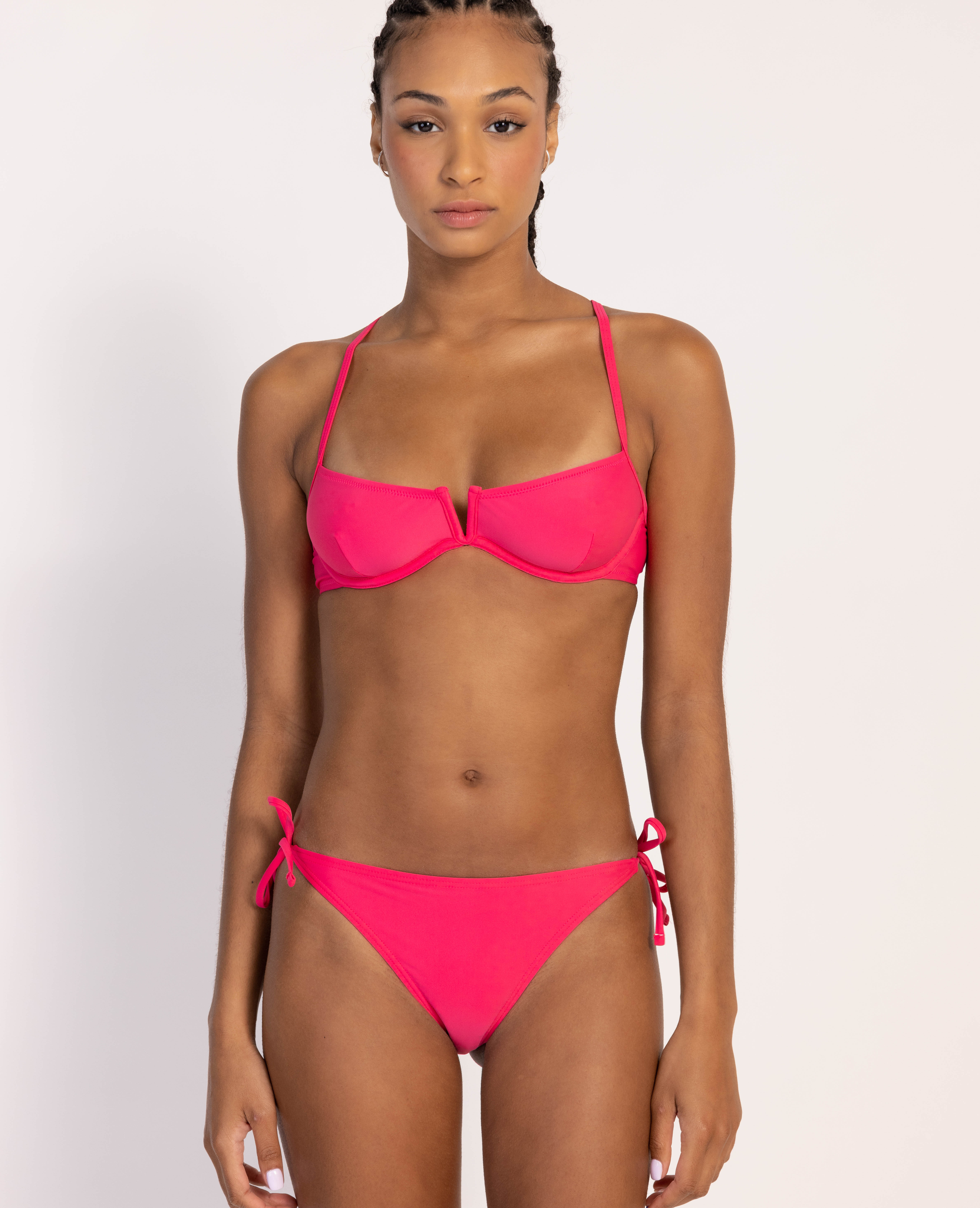 Haut de maillot corbeille rose - Pimkie