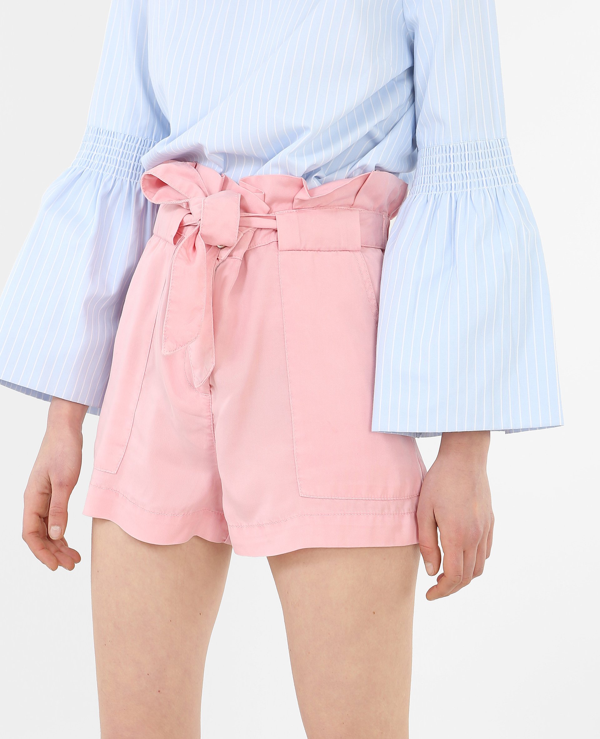 Short shop rose pale