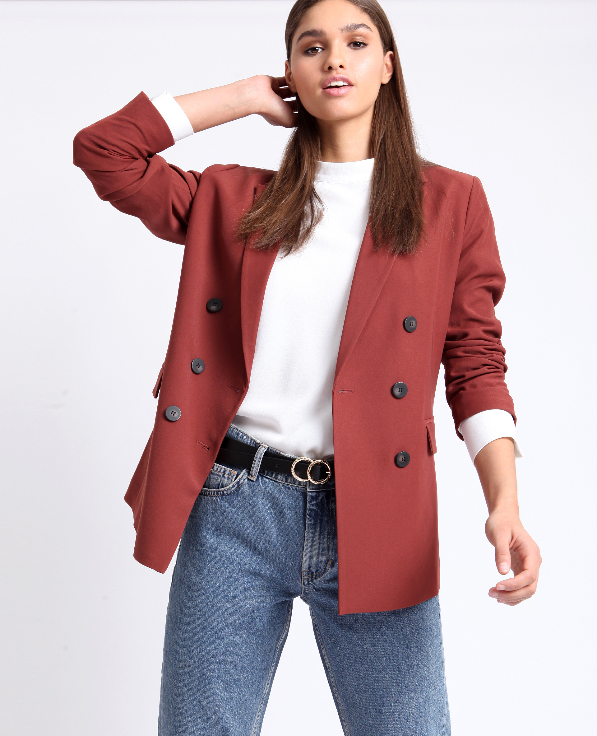 Blazer 2025 rouille femme