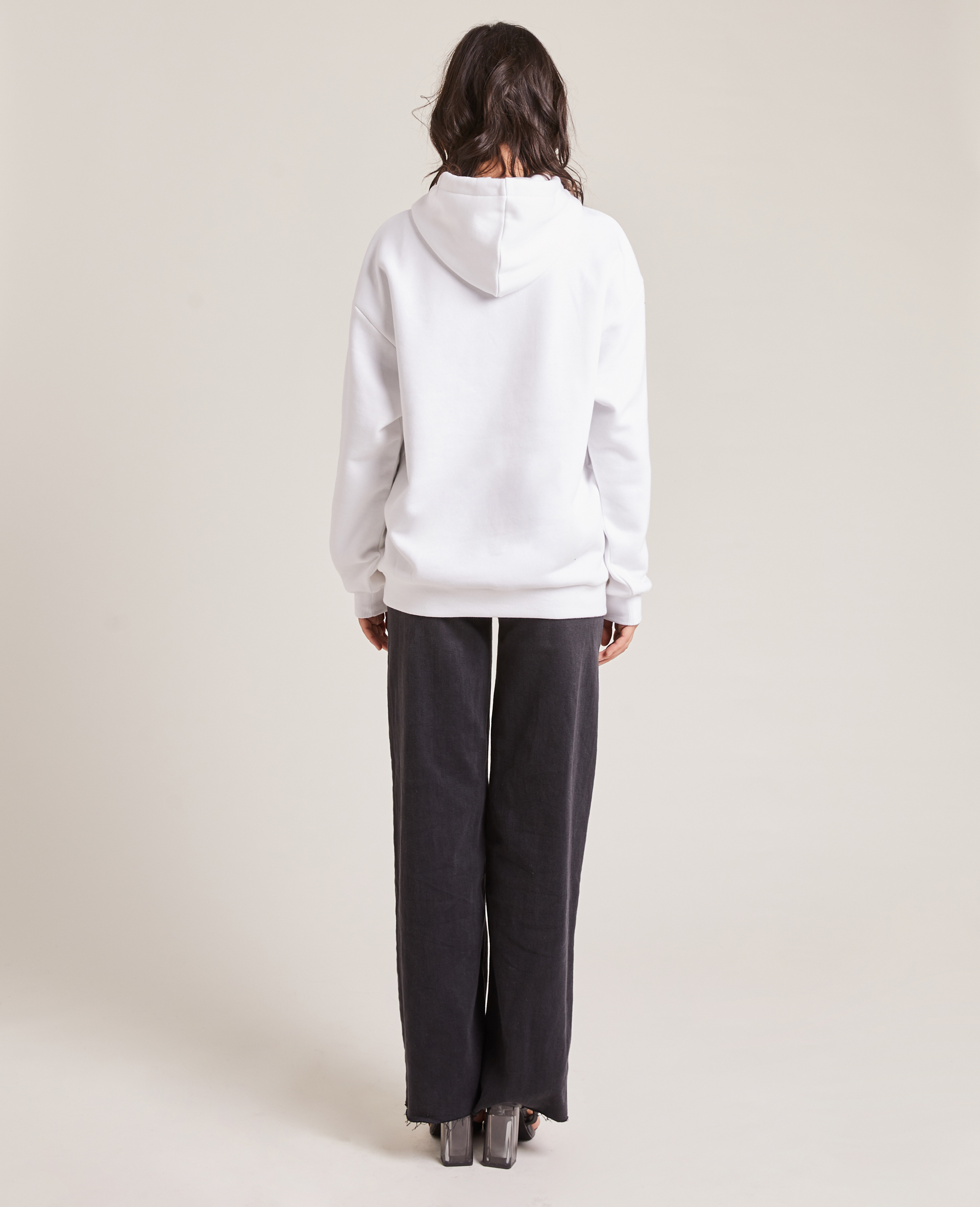 Sweat capuche blanc - Pimkie