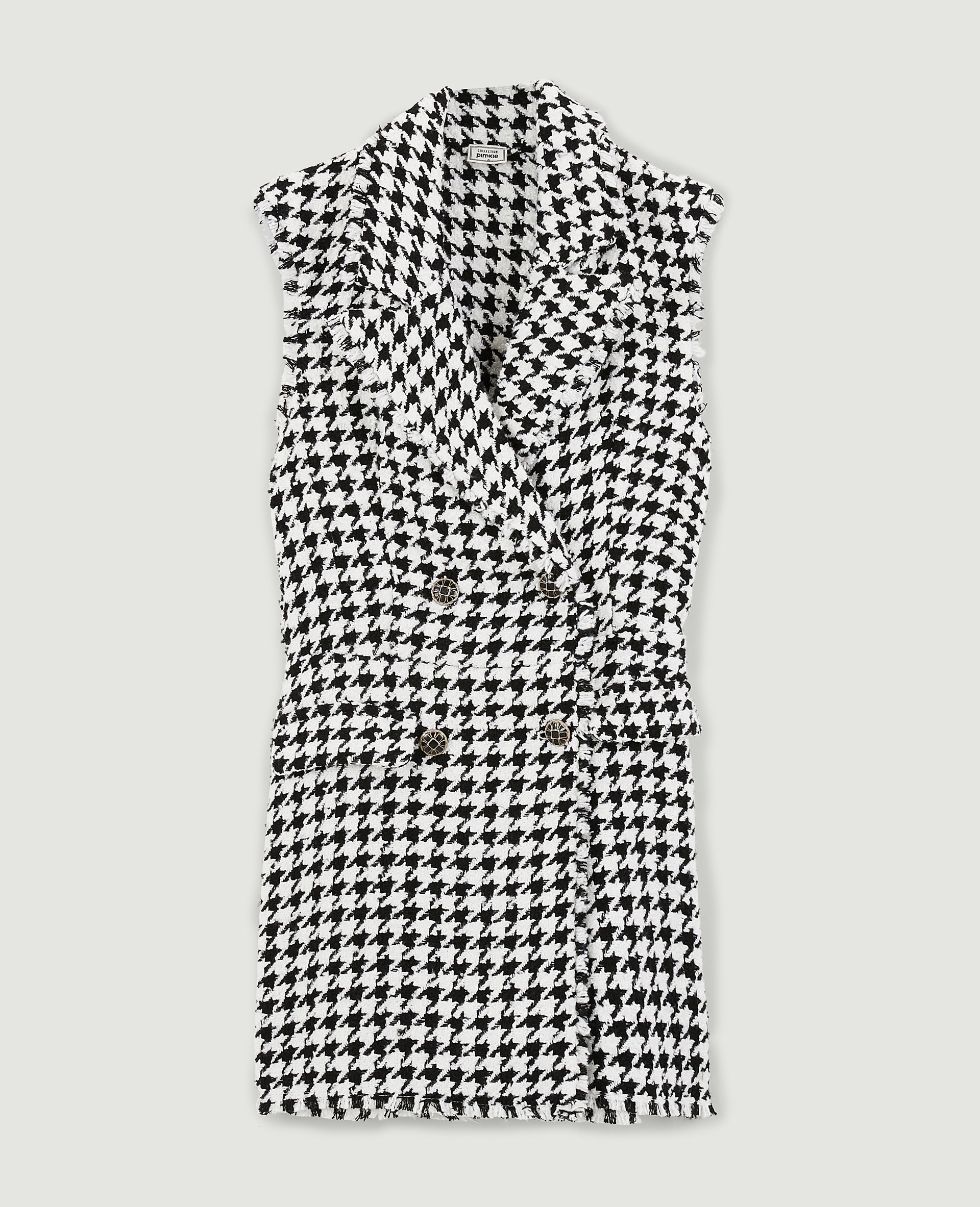Combishort tweed noir - Pimkie