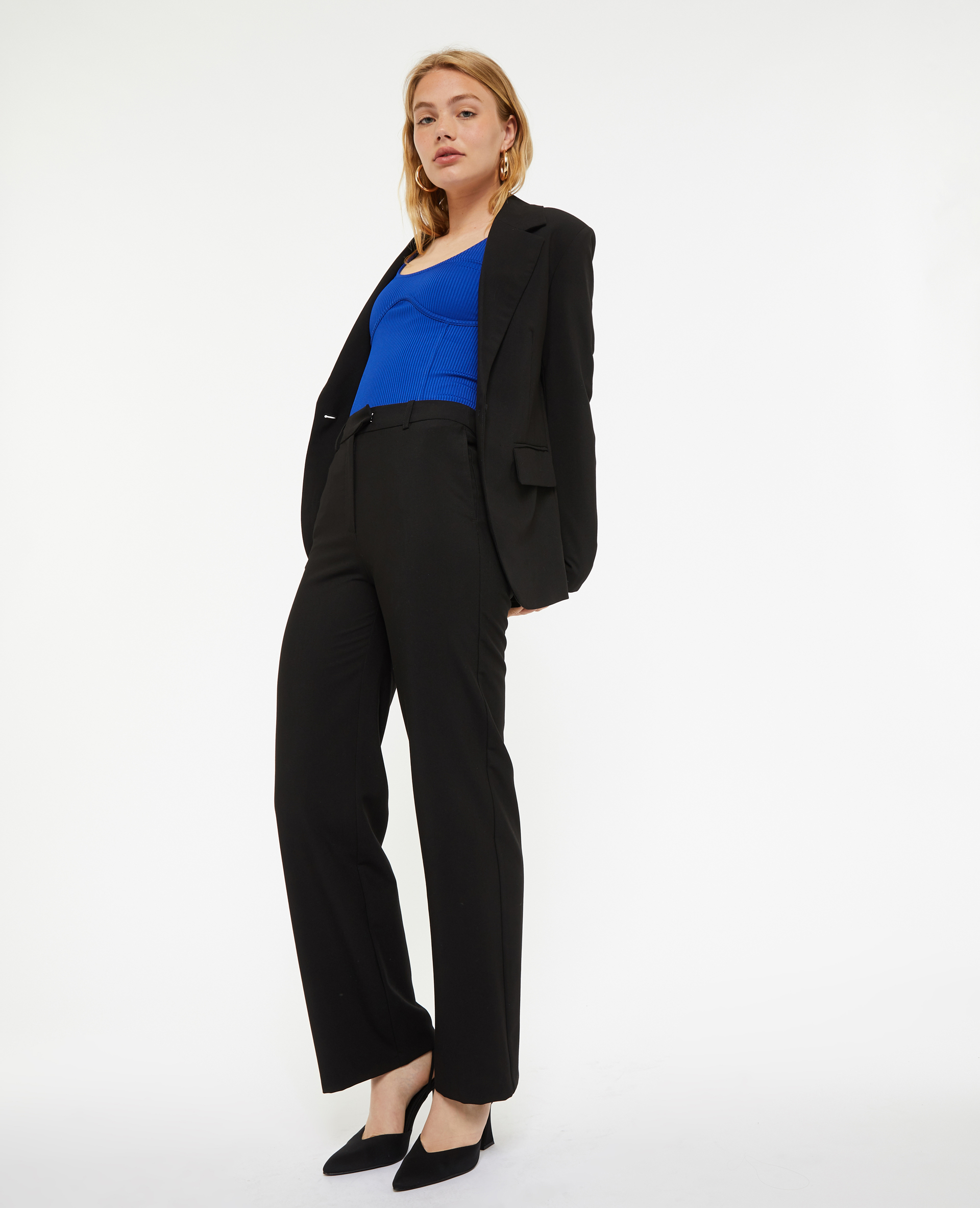 Pantalon de costume droit Pimkie