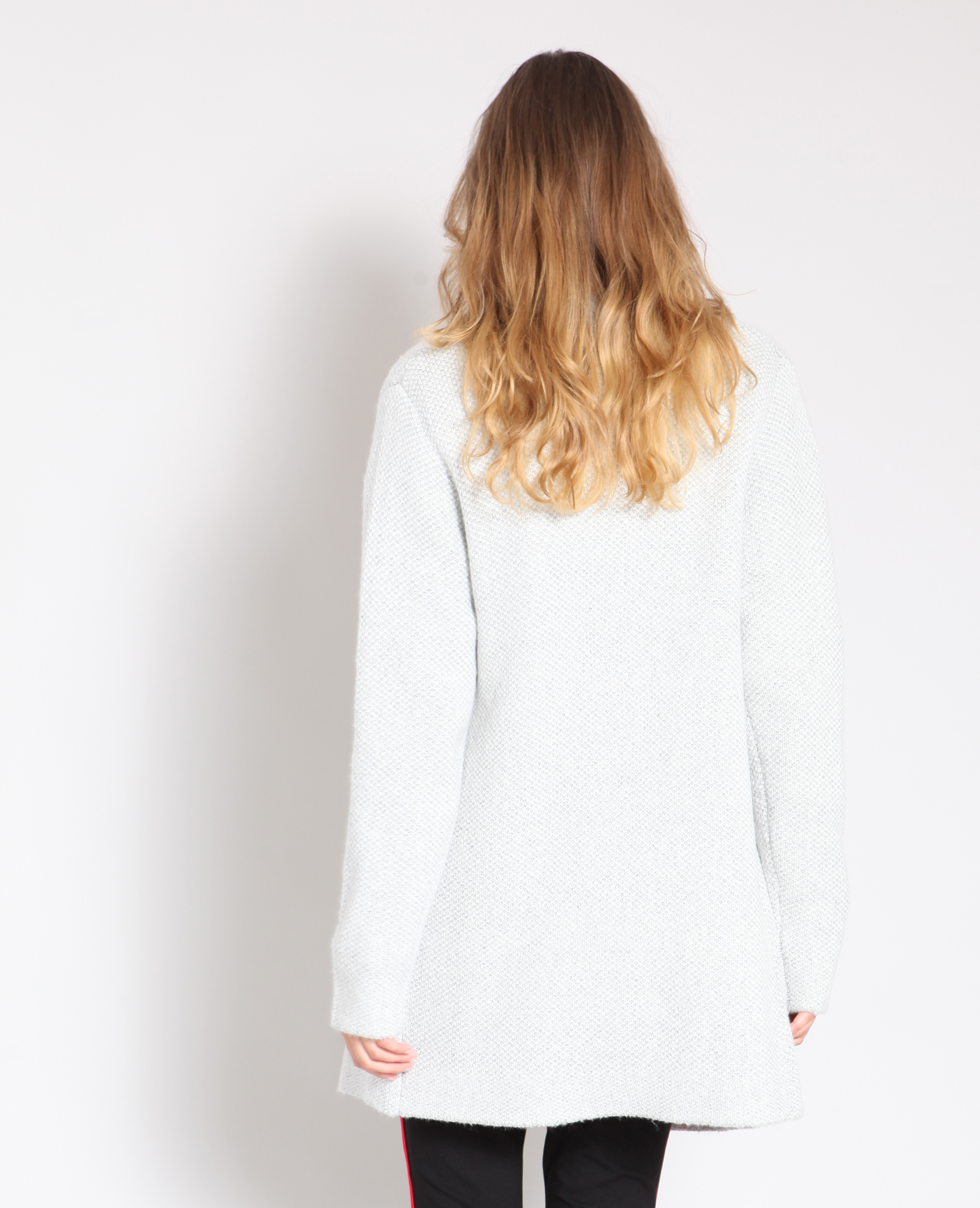 Gilet épais gris chiné - Pimkie