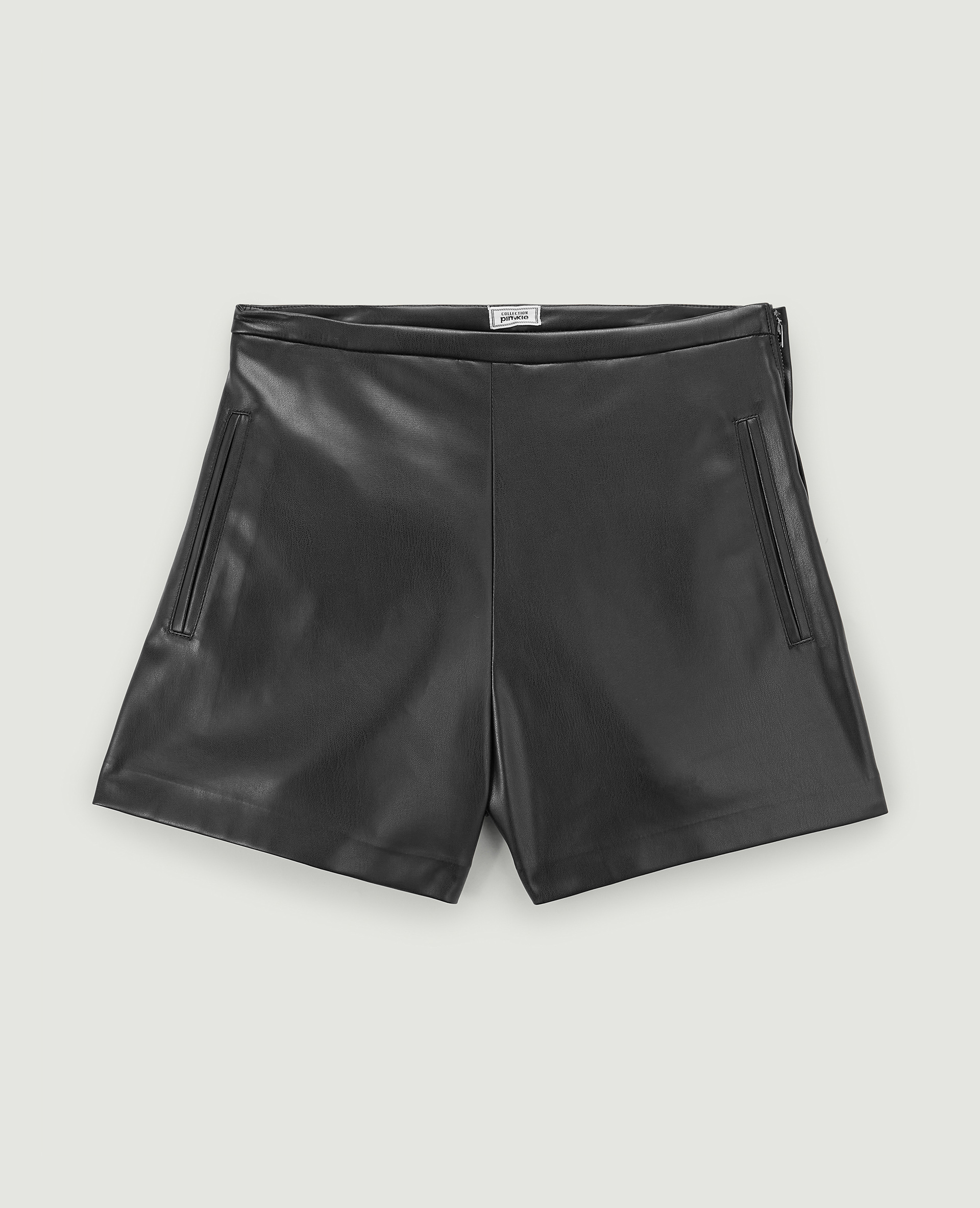 Short en simili cuir noir - Pimkie