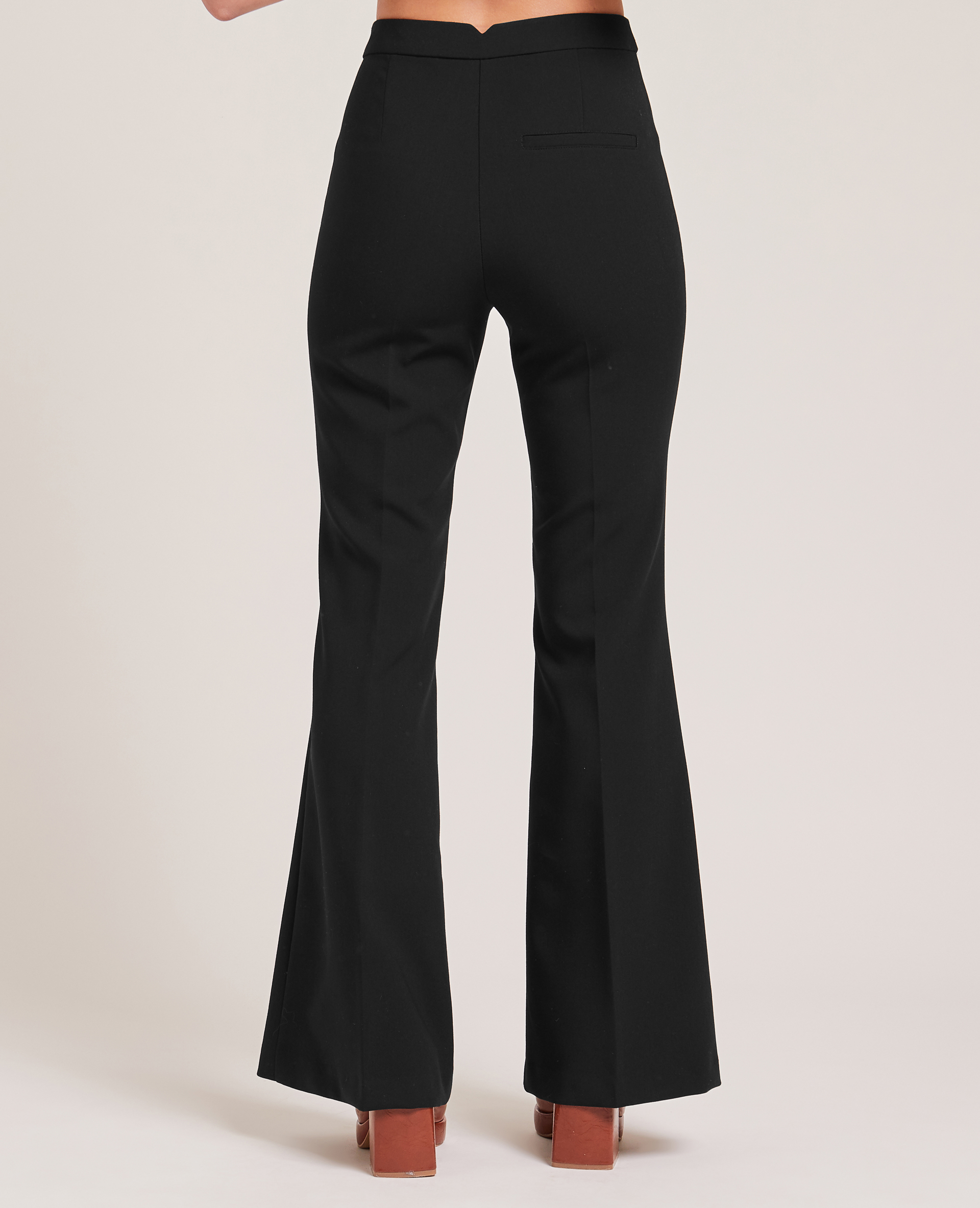 Pantalon flare noir - Pimkie