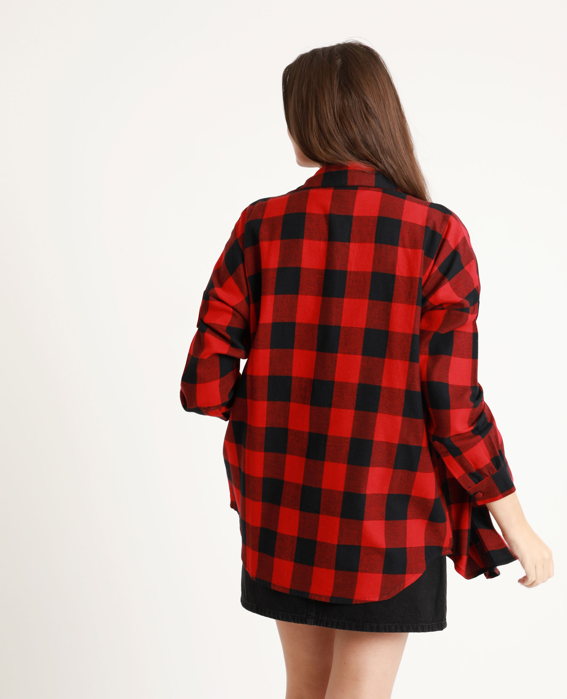Chemise A Carreaux Rouge 561948318b08 Pimkie