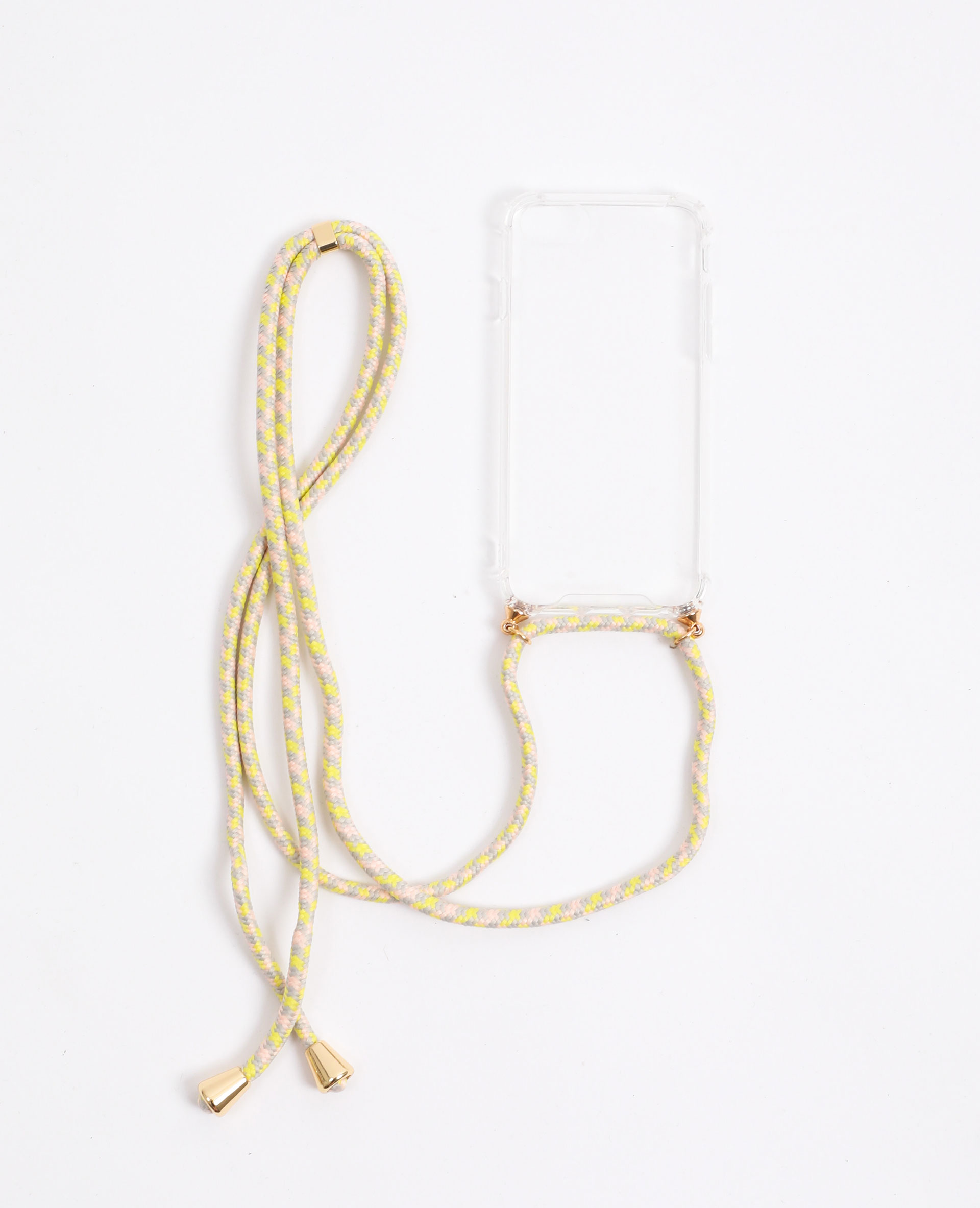Coque avec cordon compatible iPhone Pimkie