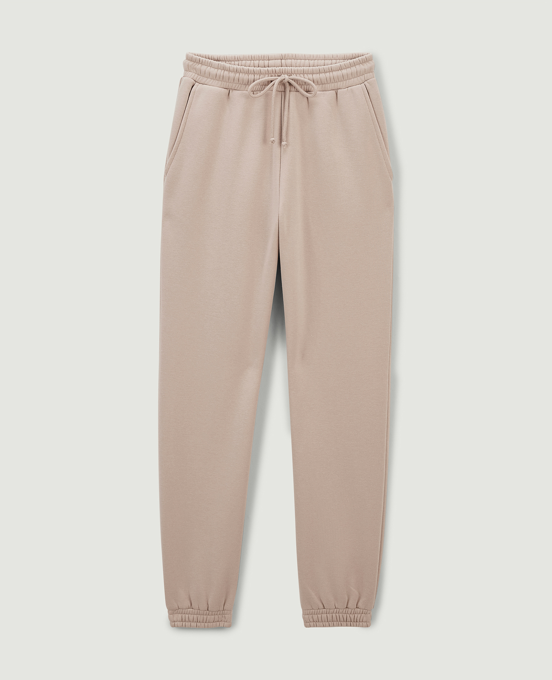 Pantalon de jogging en molleton beige - Pimkie