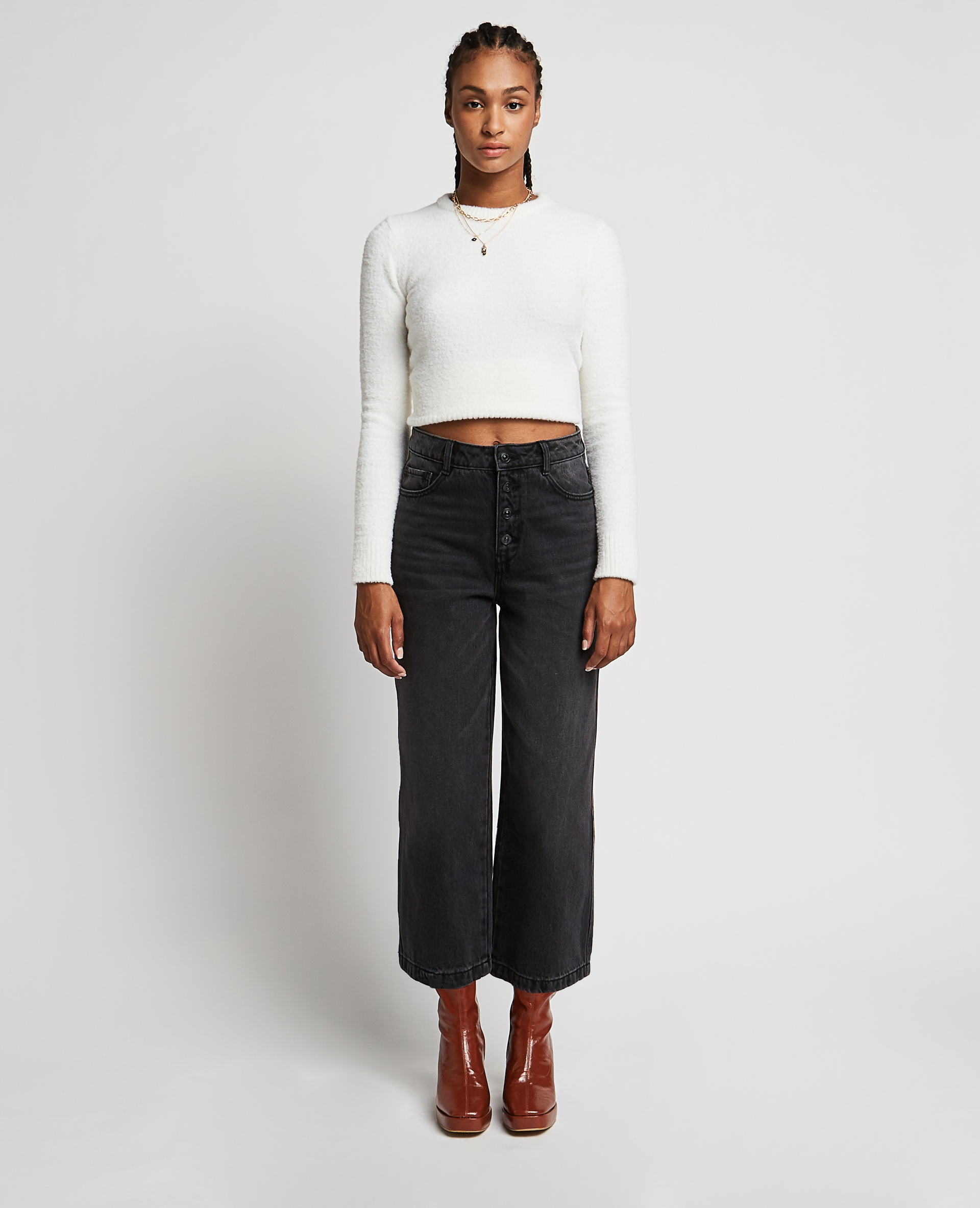 Jean culotte noir - Pimkie