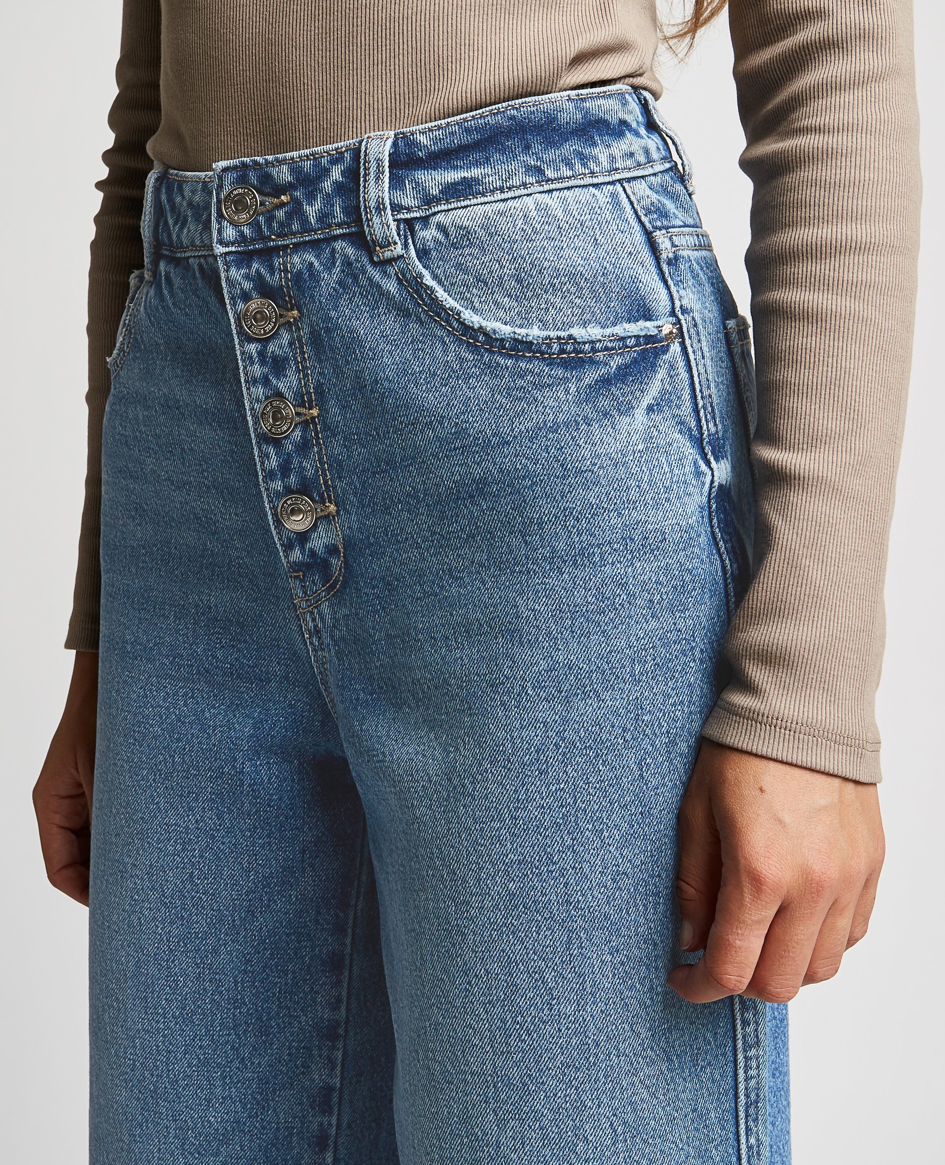 Jean culotte bleu - Pimkie