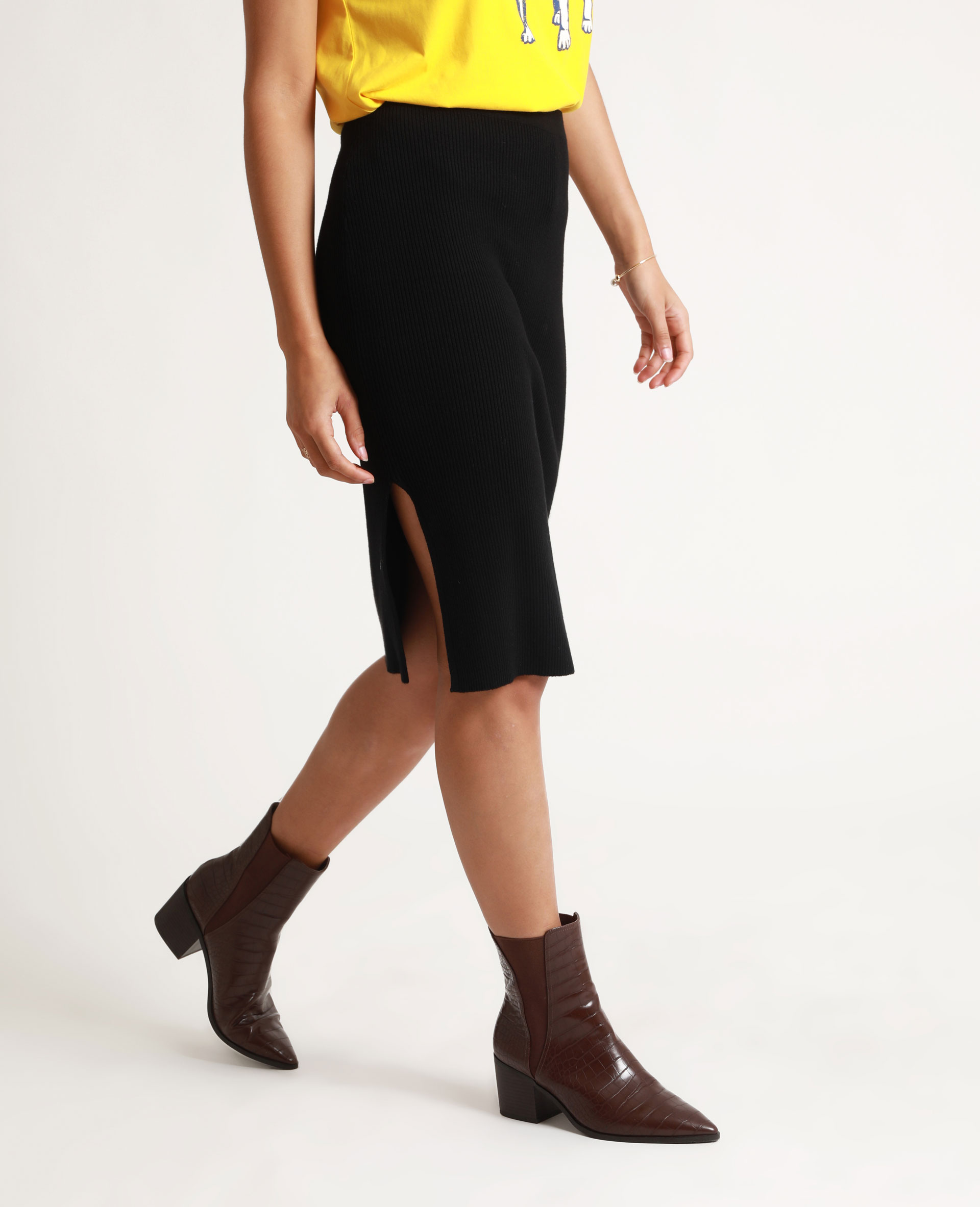 Jupe midi moulante cheap