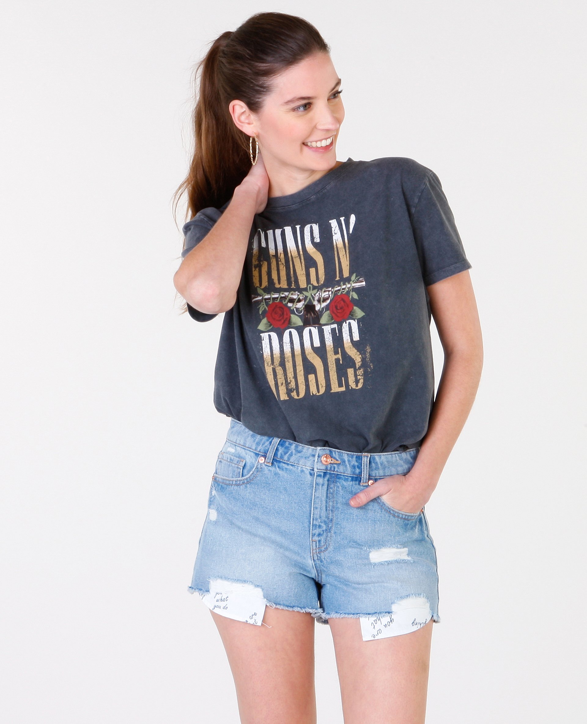 T-shirt Guns N' Roses noir - Pimkie