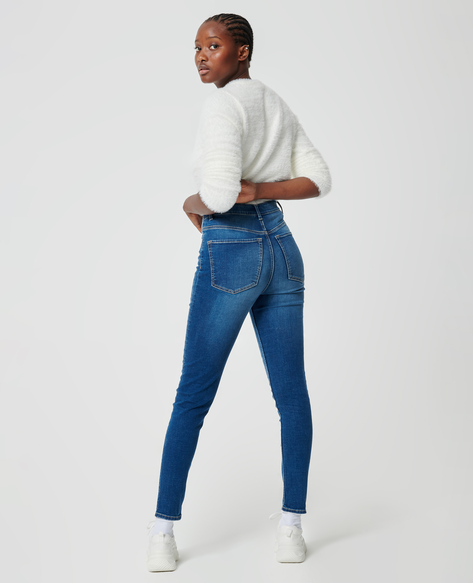 Jean skinny bleu marine - Pimkie
