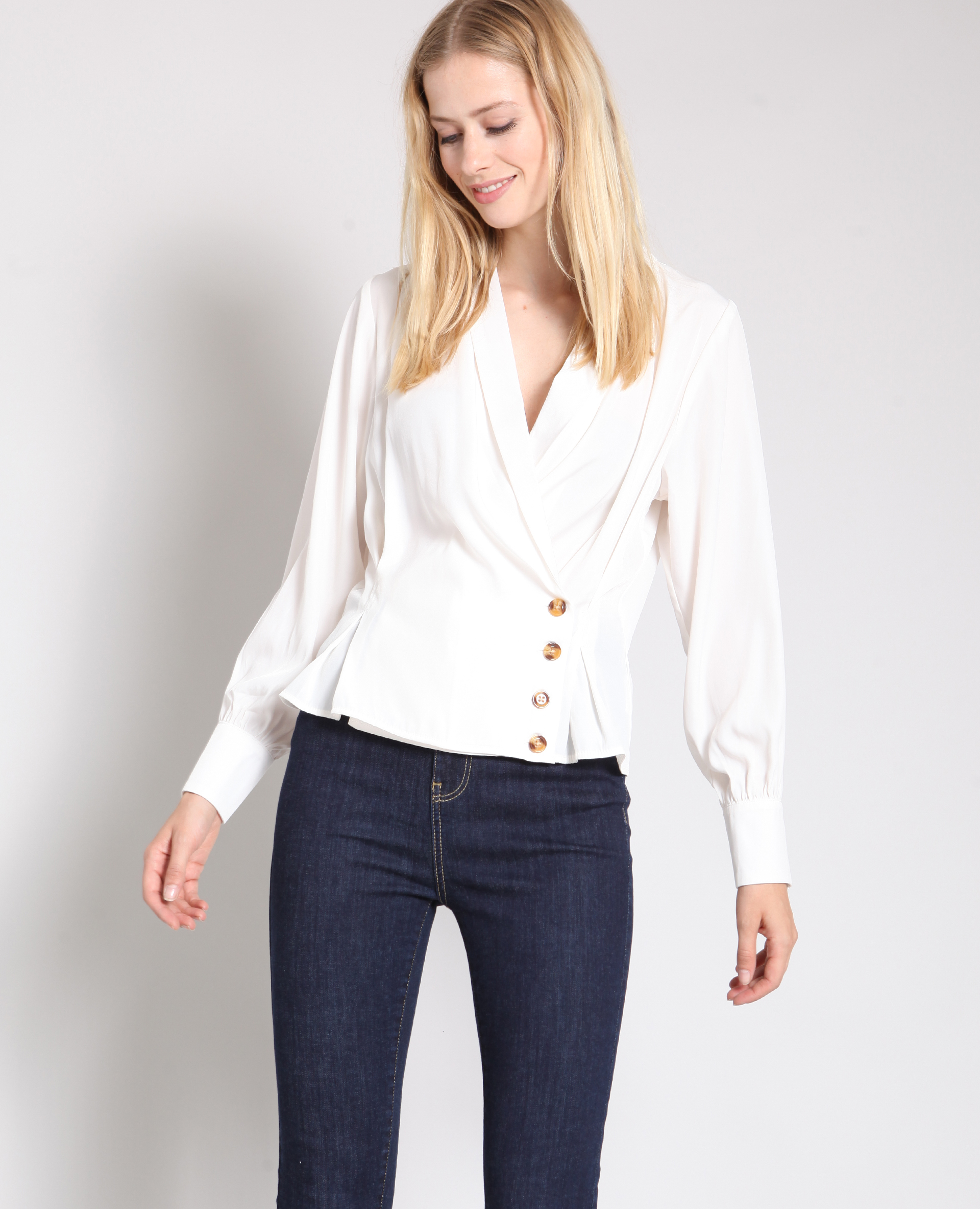 Blouse croisee
