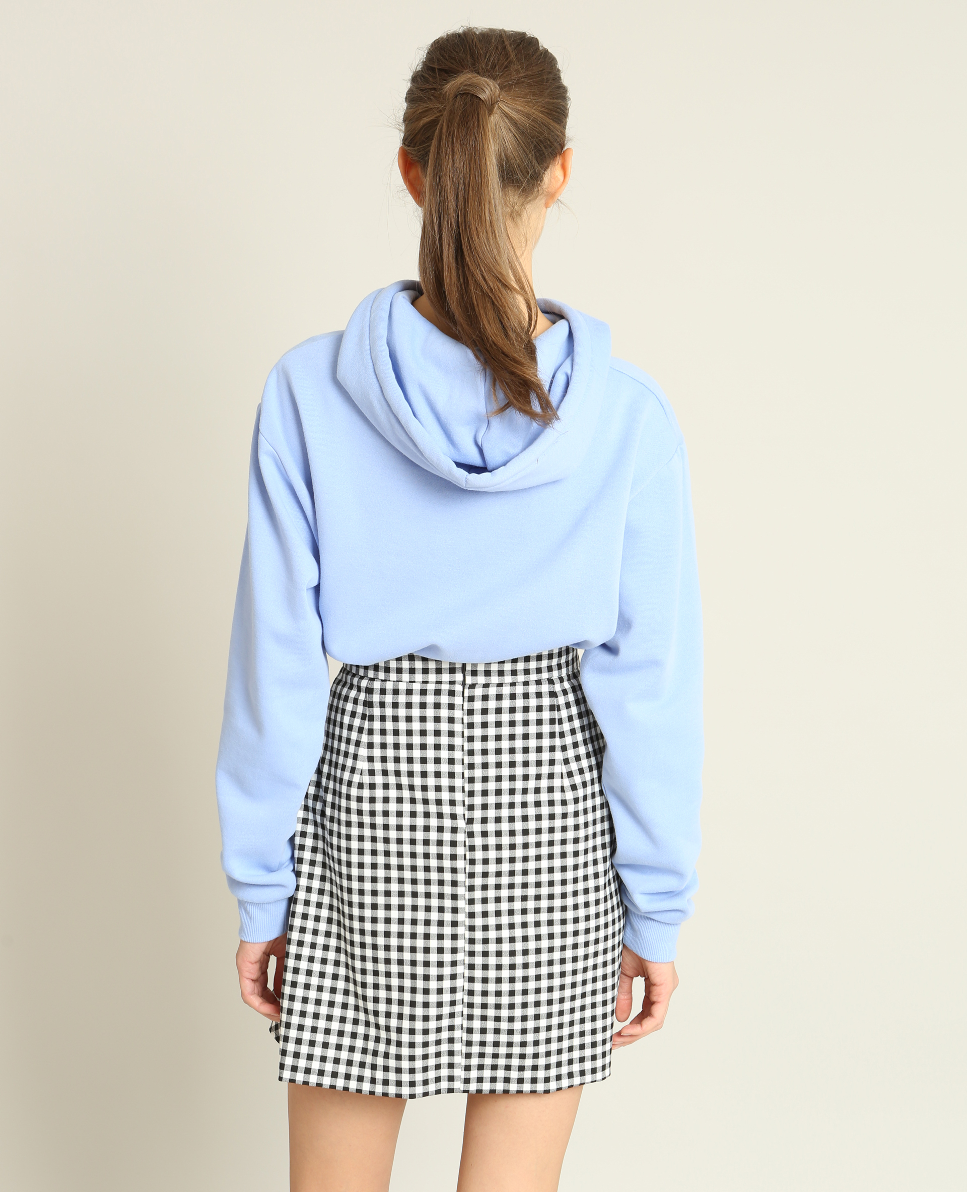 Sweat à capuche bleu - Pimkie