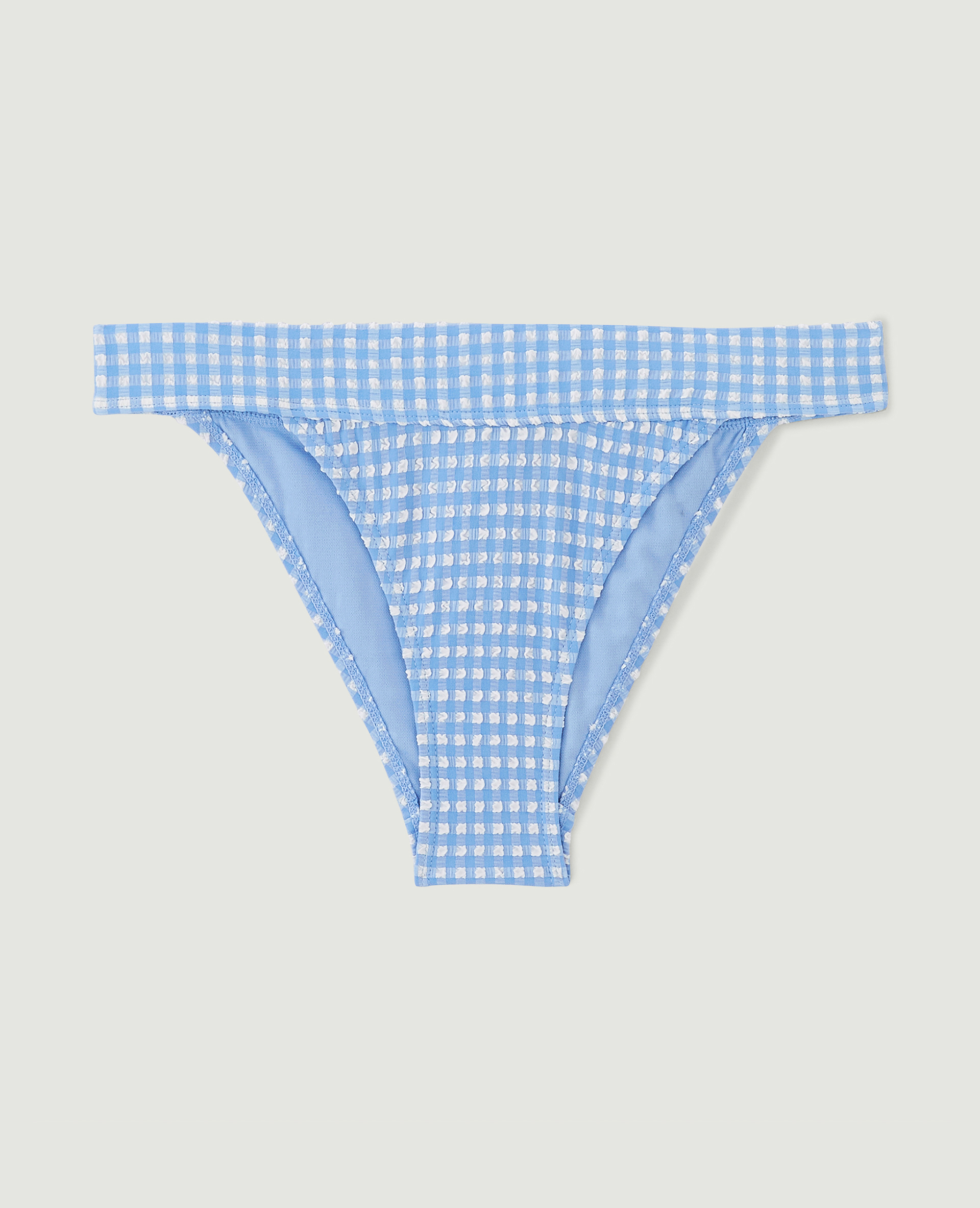 Bas de maillot culotte échancrée bleu clair - Pimkie