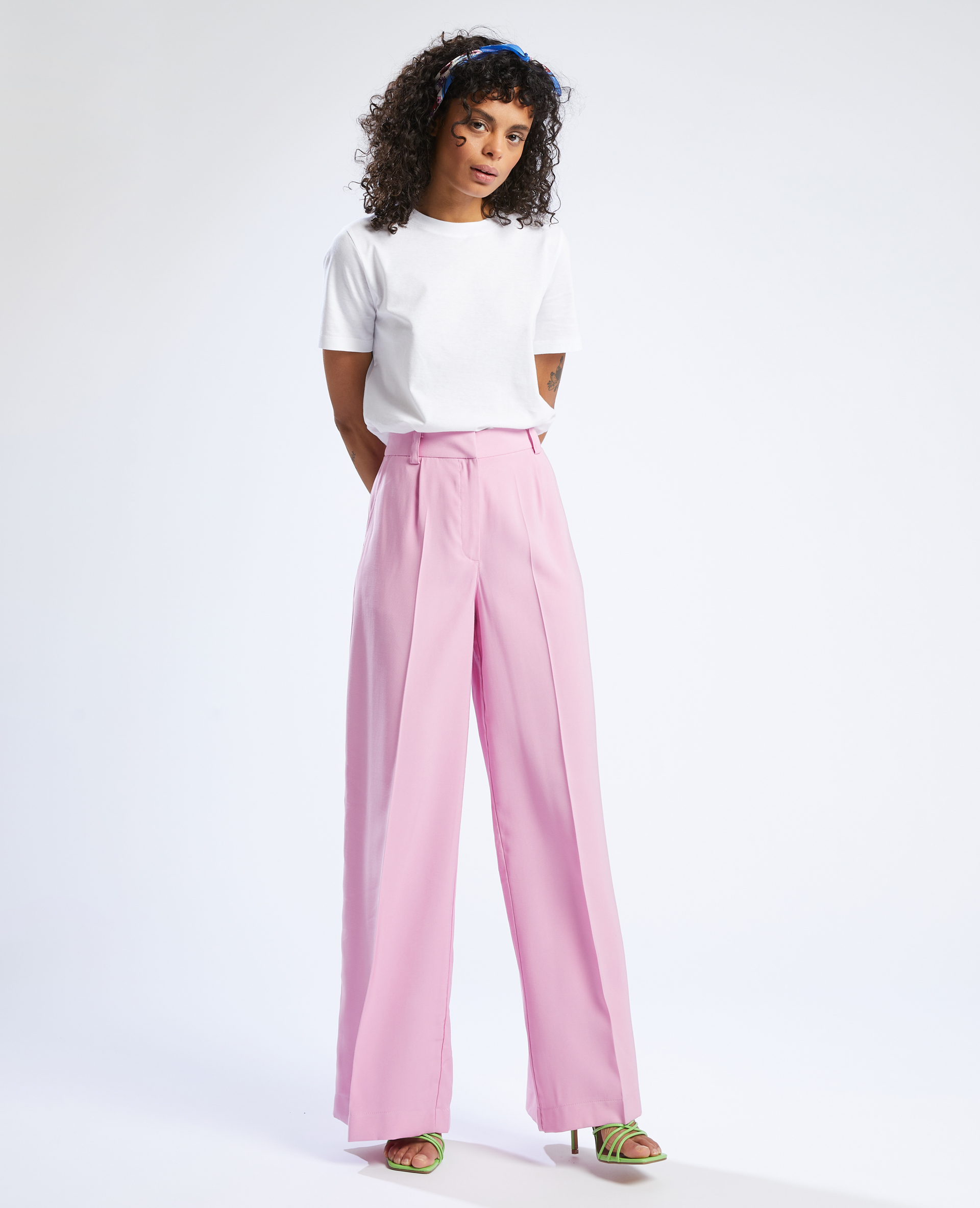 Pantalon wide leg SMALL