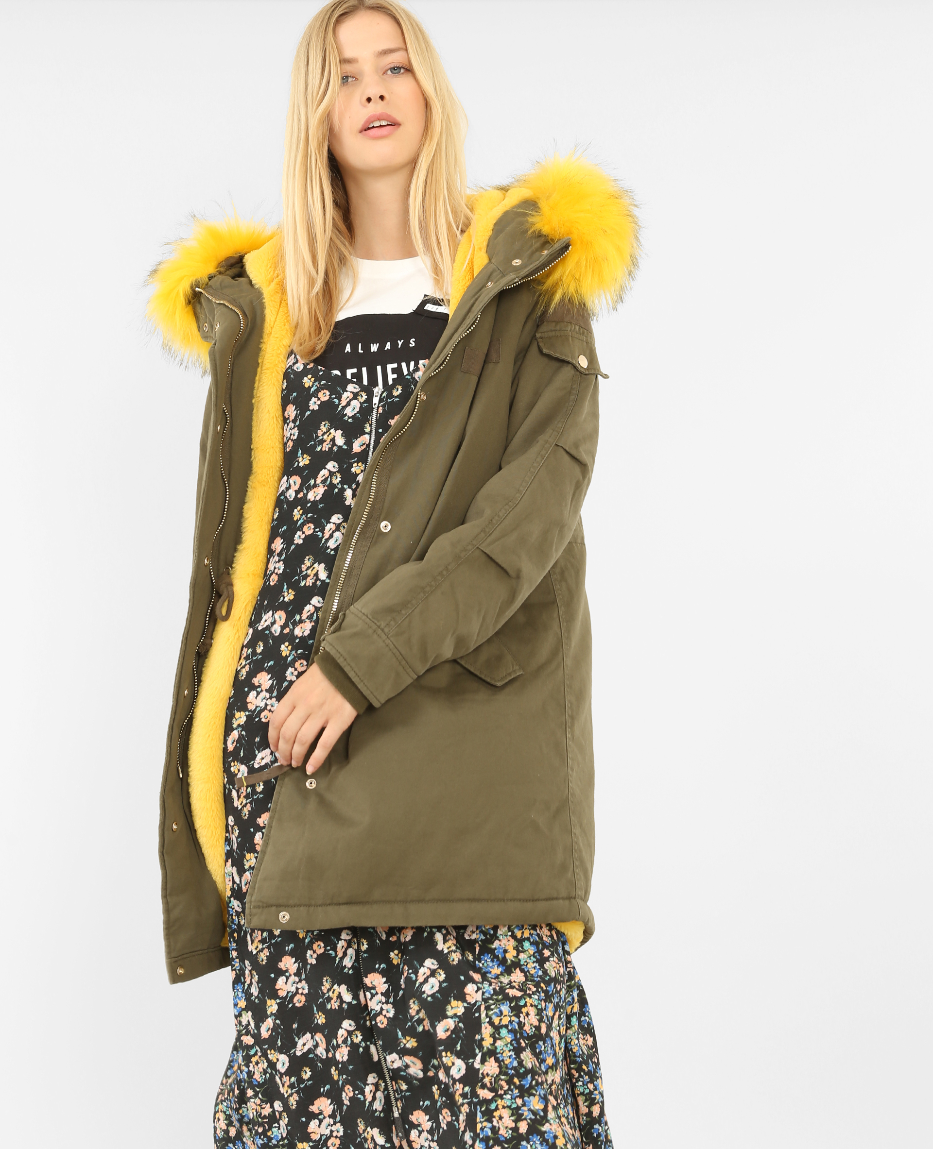 Pimkie parka longue a capuche best sale