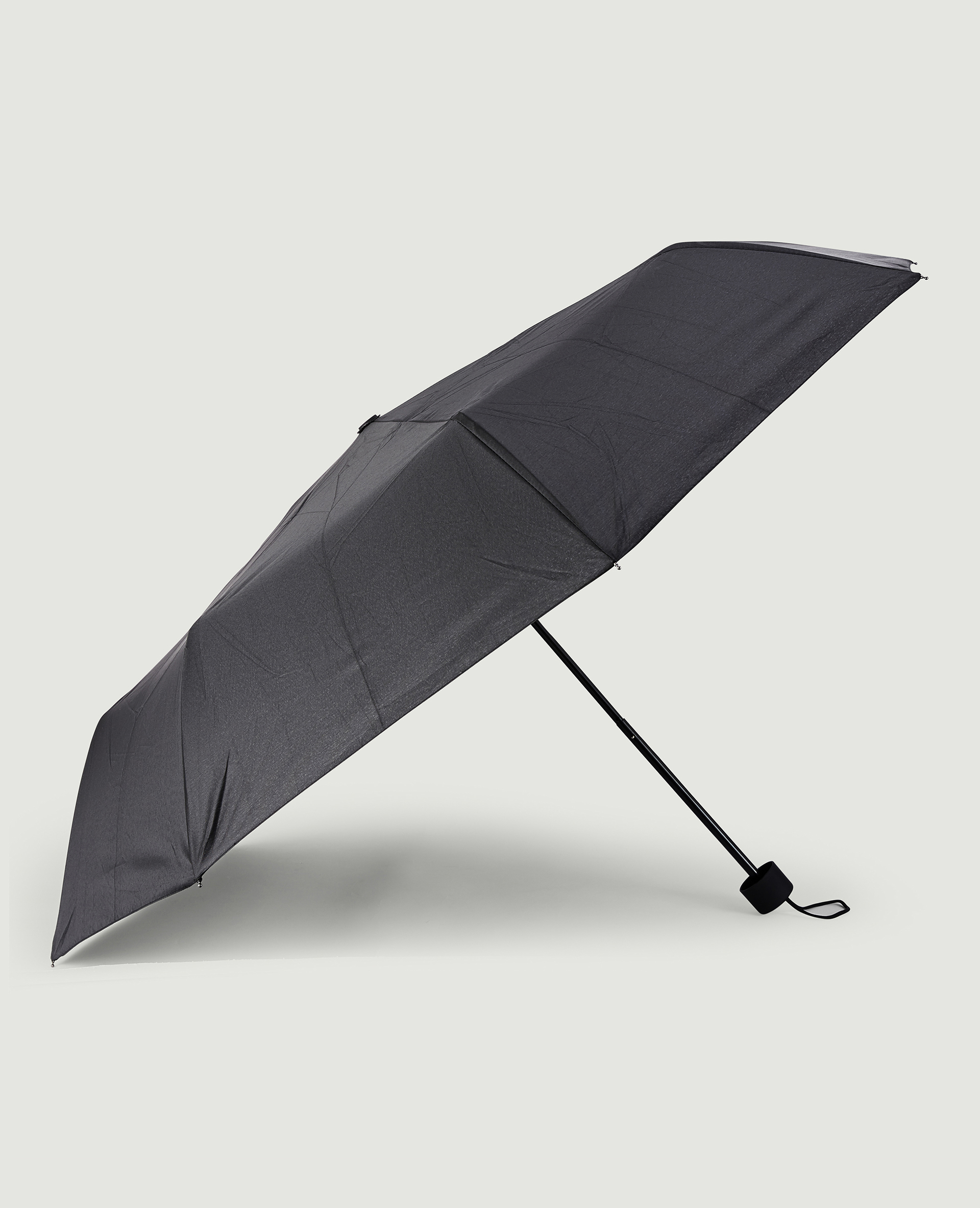 Parapluie rétractable noir - Pimkie