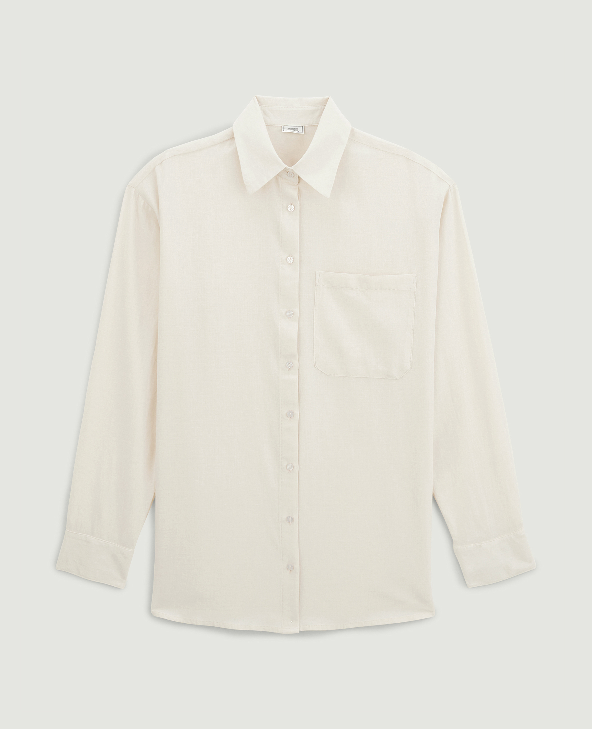 Chemise oversize beige - Pimkie
