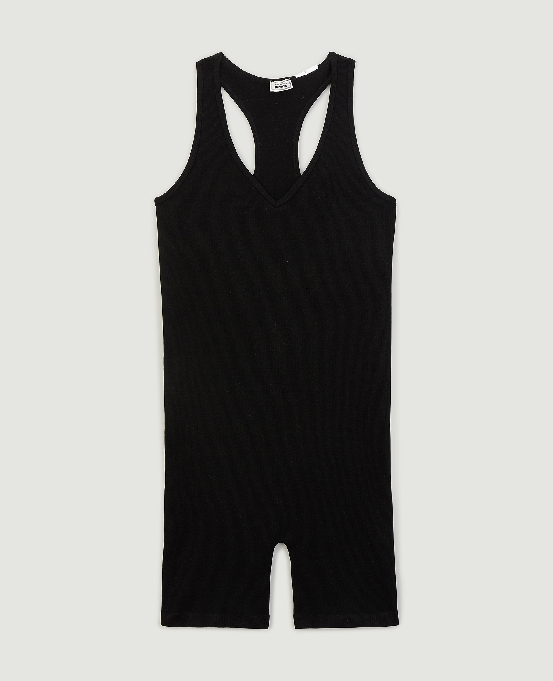 Combishort sans couture noir - Pimkie