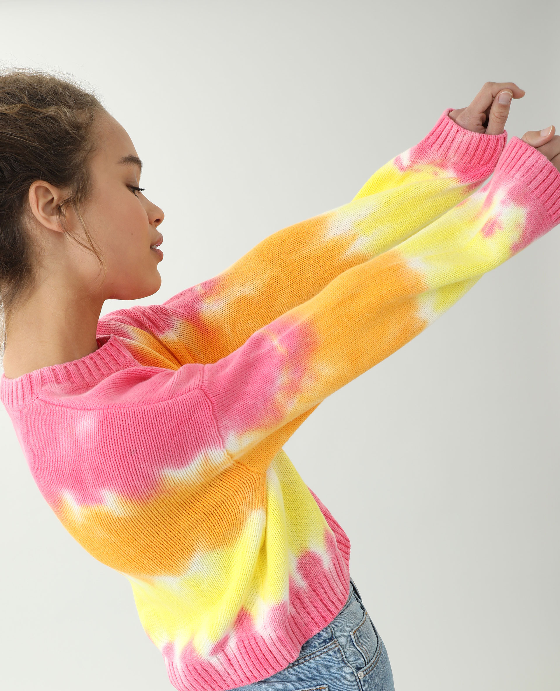 Pull tie and dye femme shop