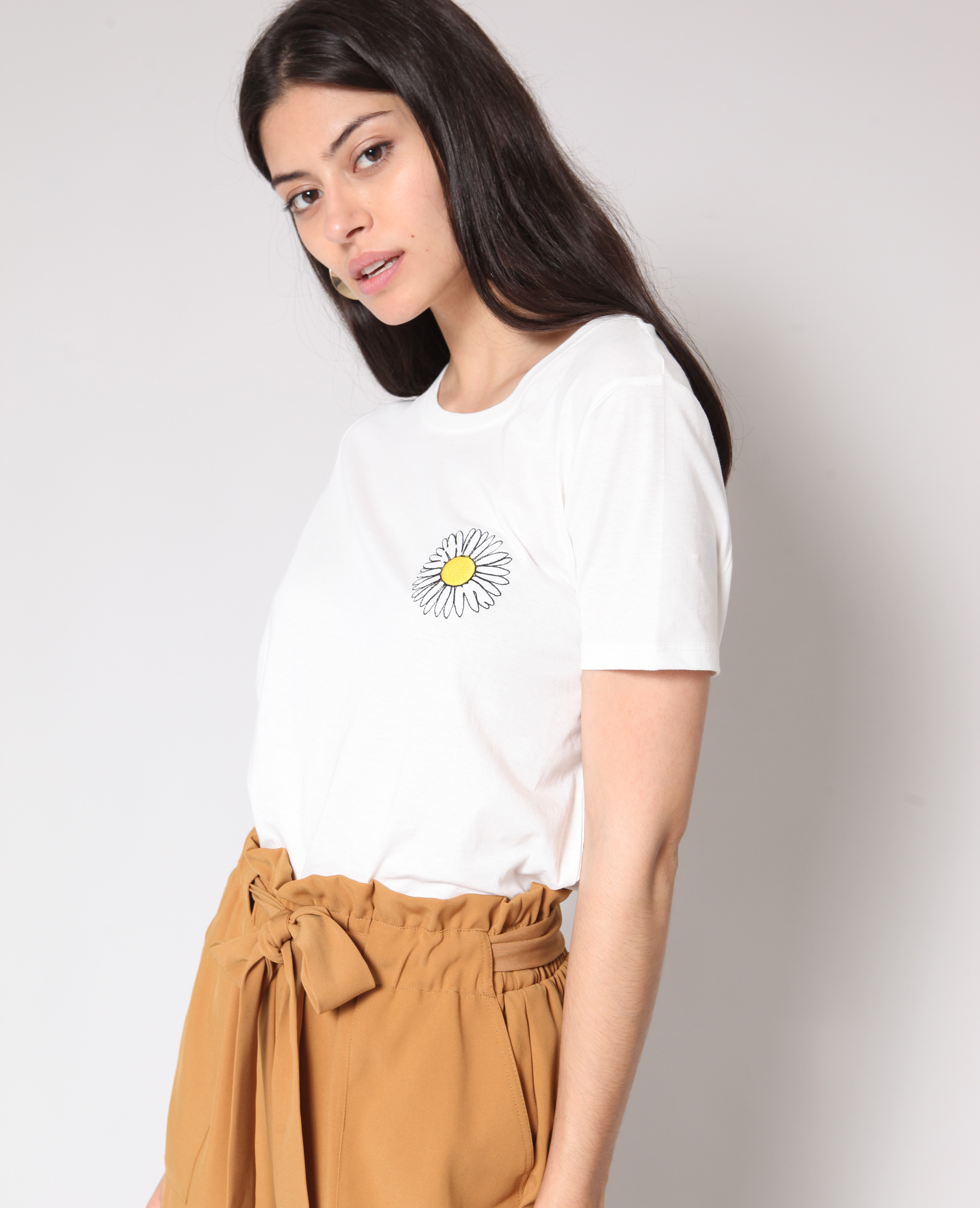 T shirt marguerite Pimkie