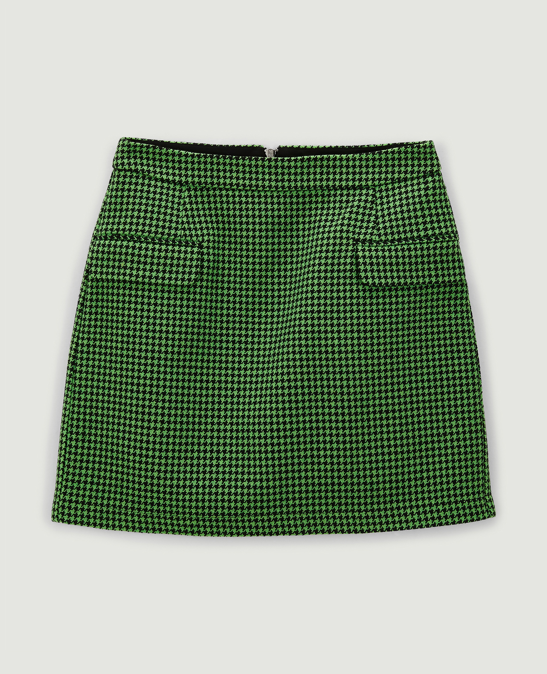 Jupe courte tweed noir - Pimkie