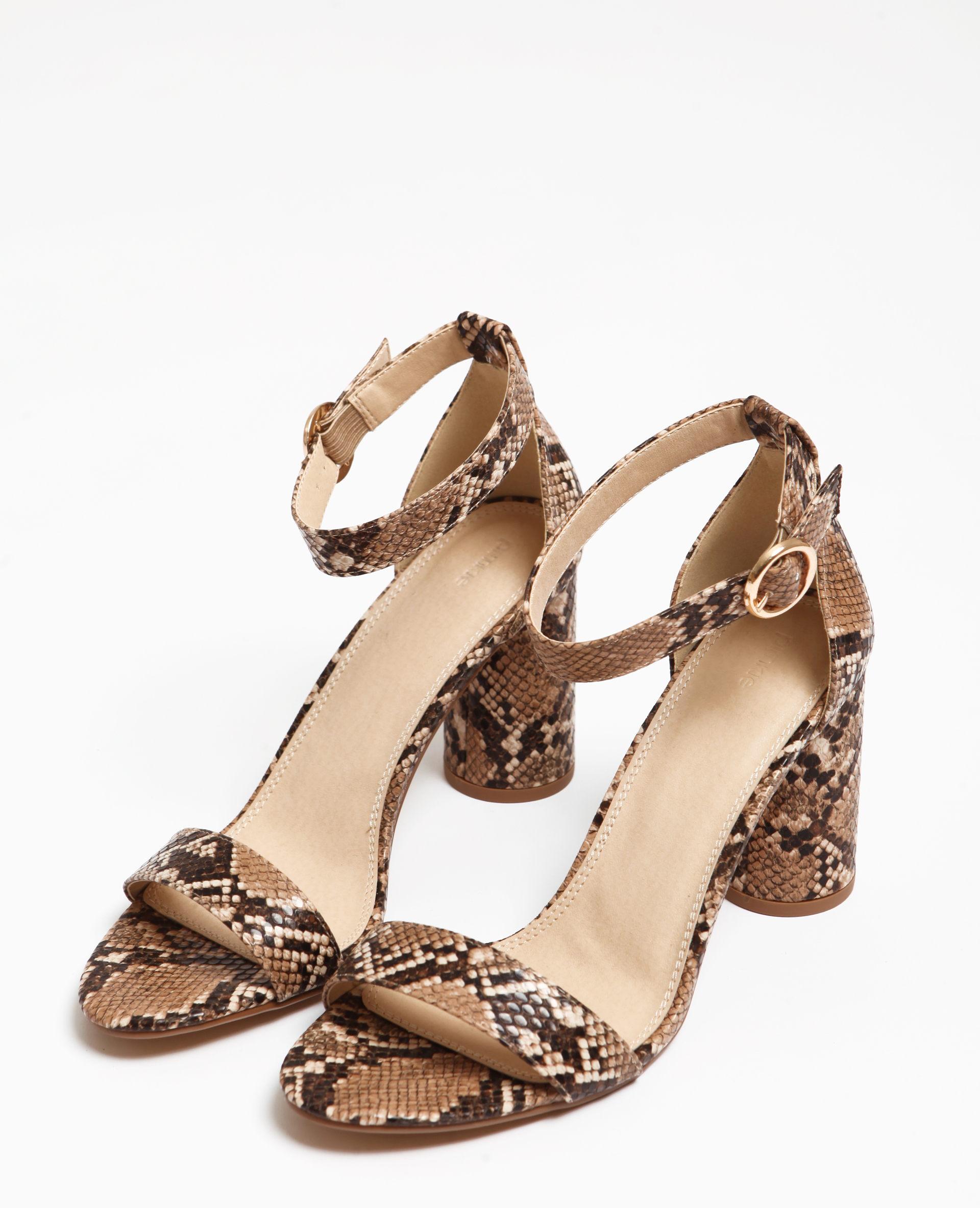 Sandale effet python discount