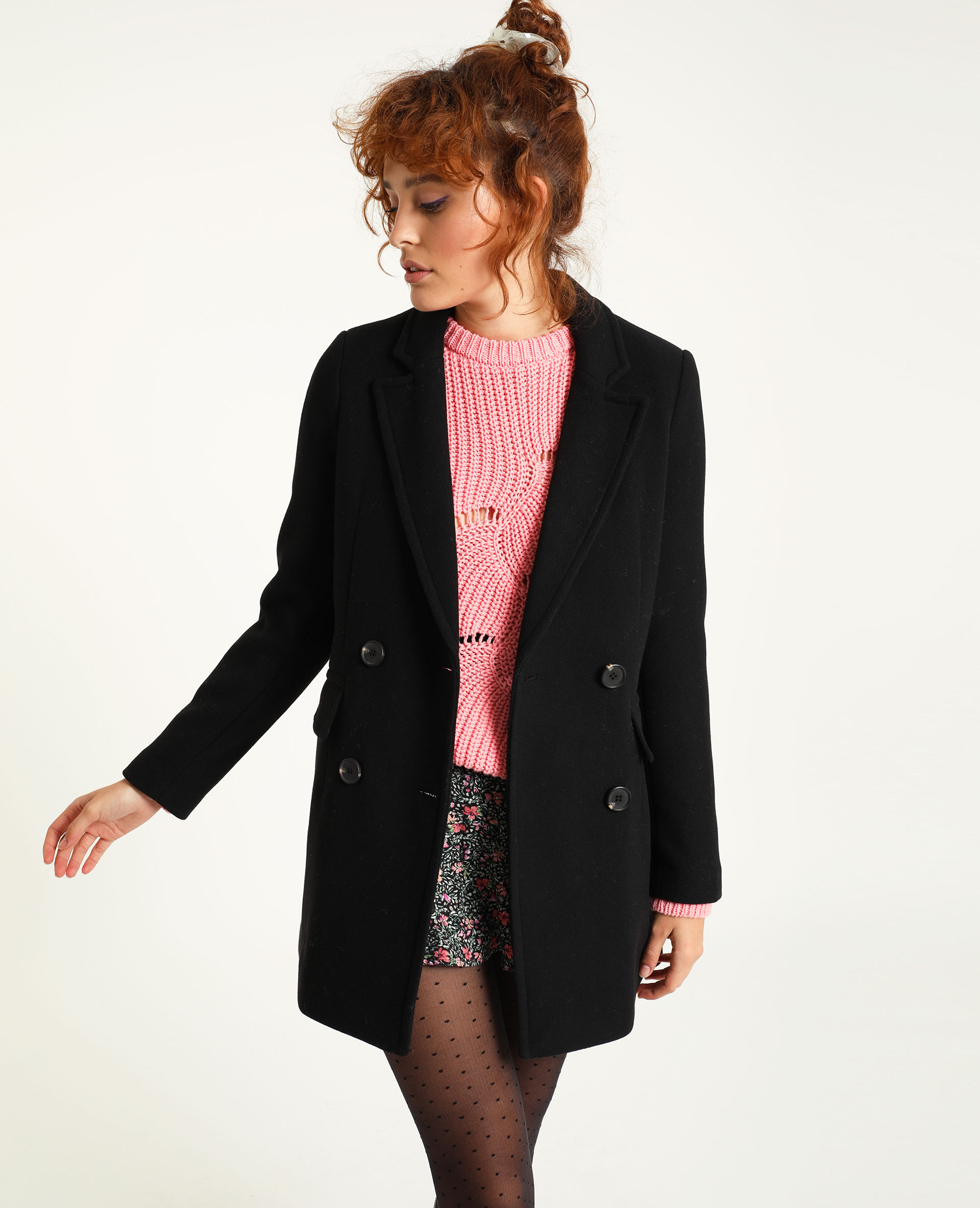Manteau drap sale de laine pimkie