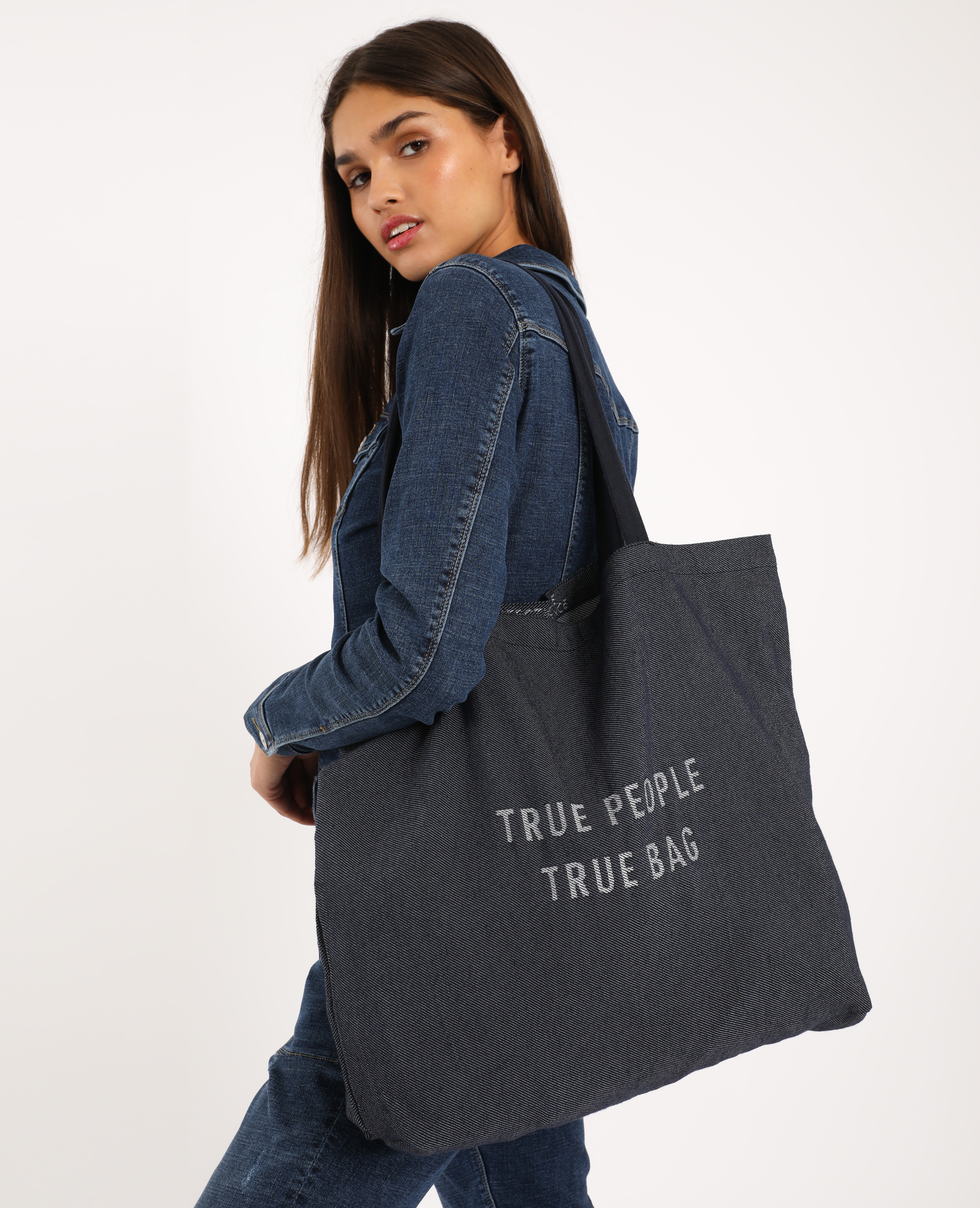 Grand tote bag 100 recycl Pimkie